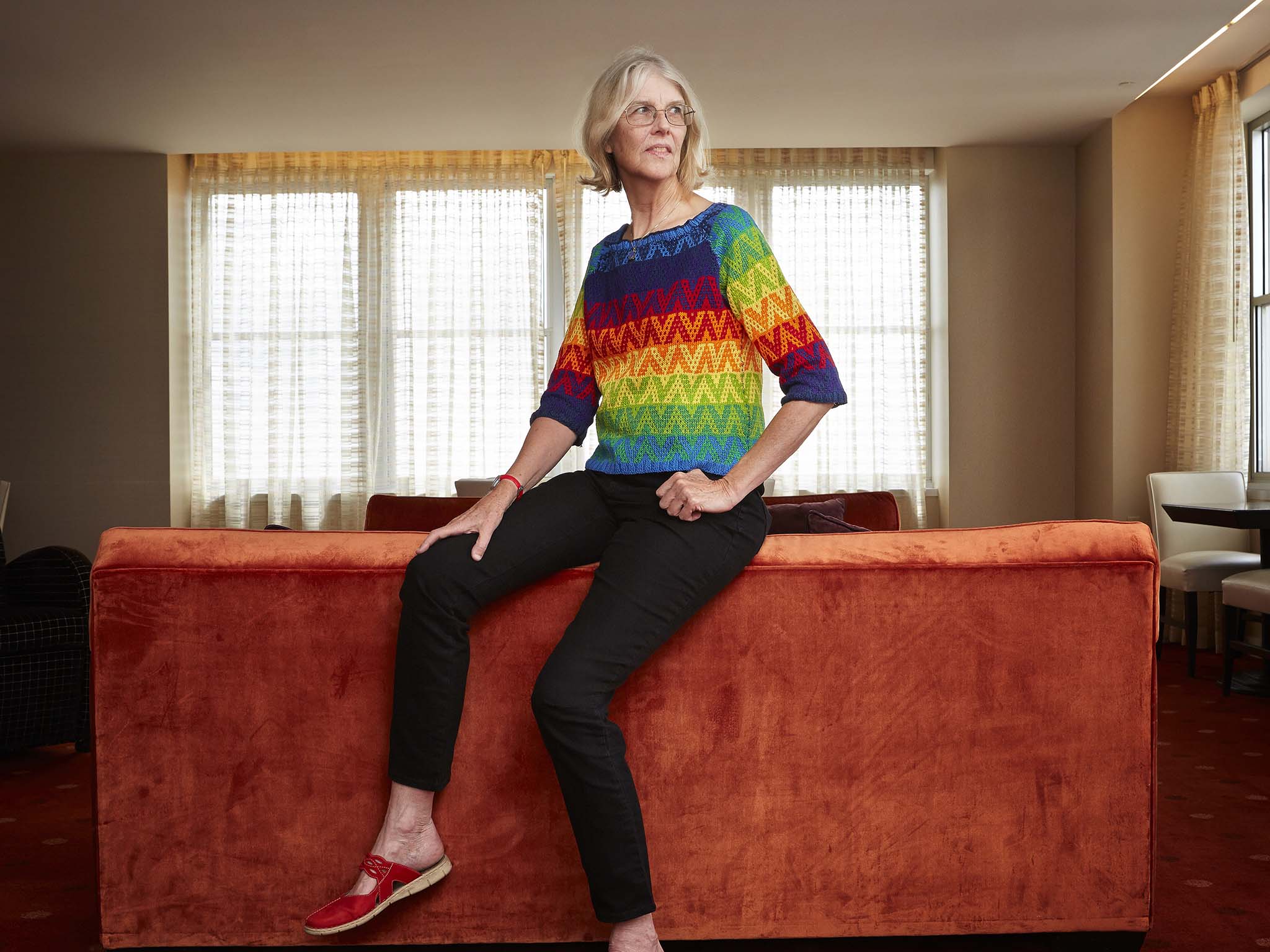American novelist Jane Smiley, best known for her Pulitzer Prize winning novel A Thousand Acres. Originally shot for The Guardian, October 2014.