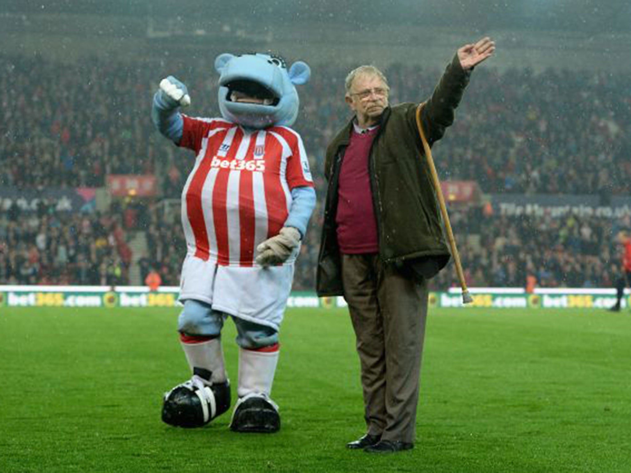Baldwin at the Britannia Stadium earlier this season