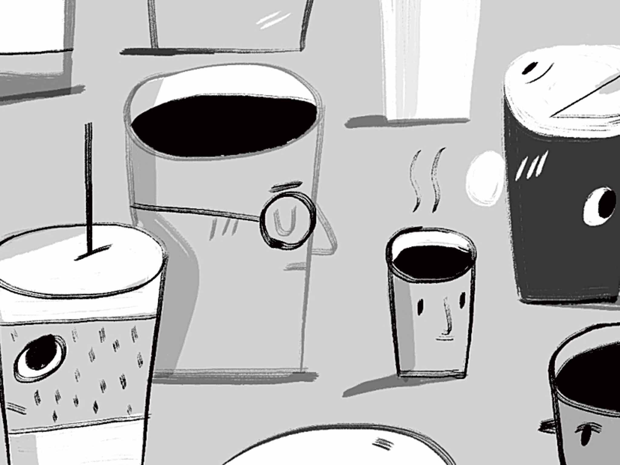 What insights do baristas get from their customers' orders?