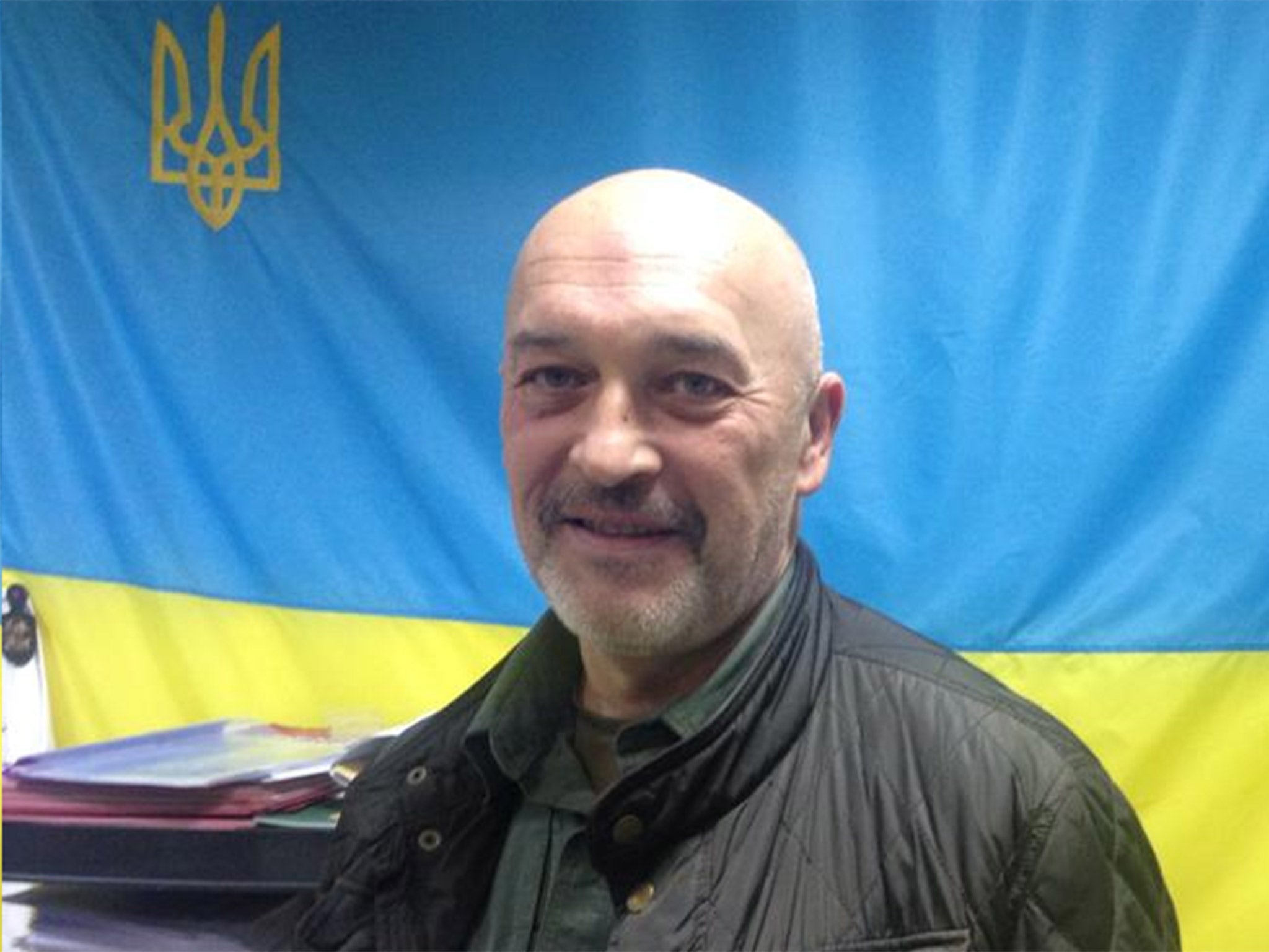 Georgy Tuka supplies everything from coats to sniper rifles to the front lines in eastern Ukraine