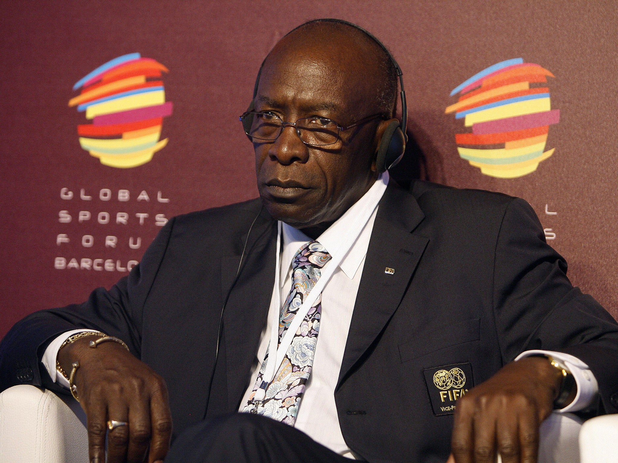 Former Fifa vice-president Jack Warner