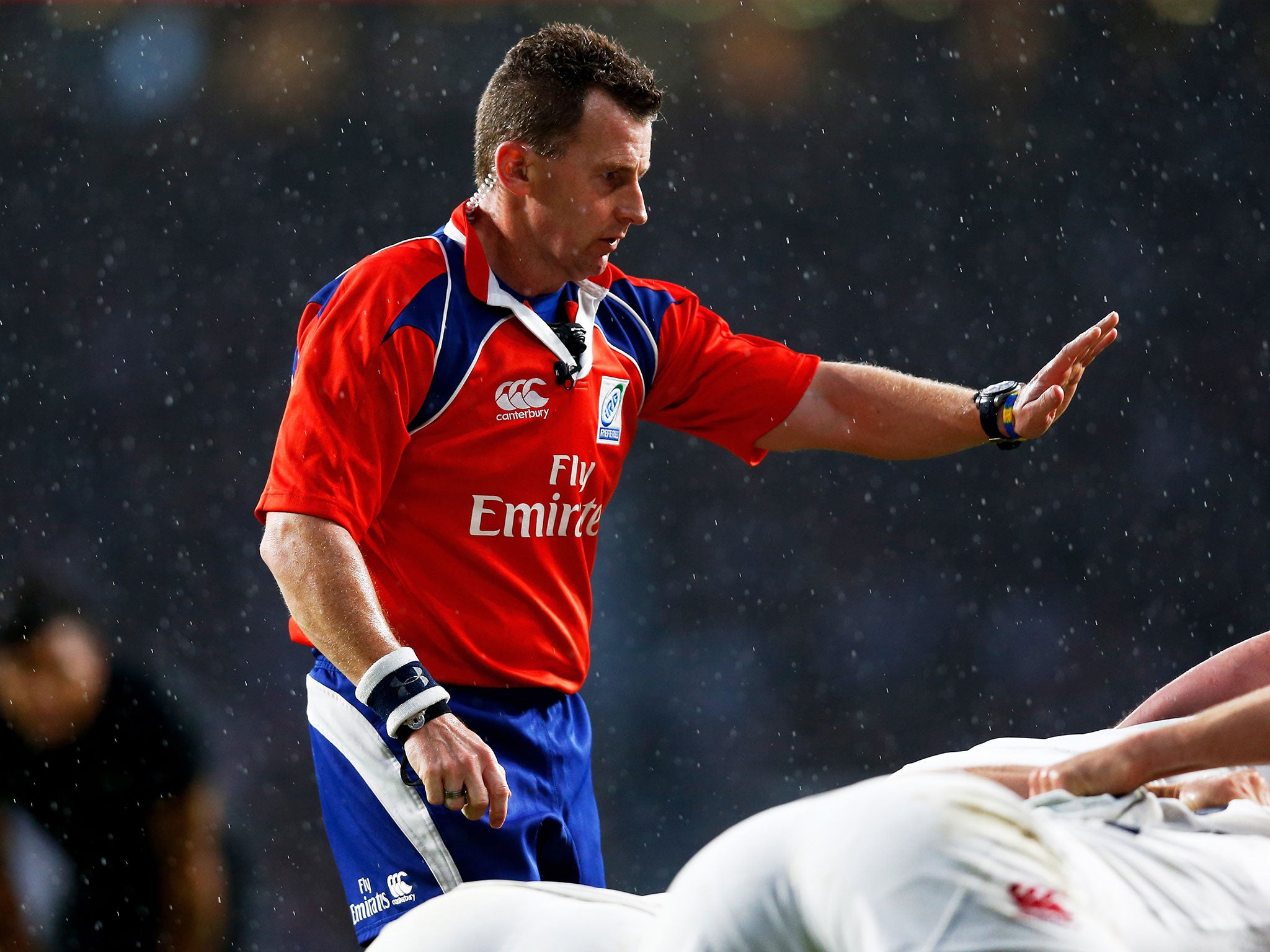 Referee Nigel Owens