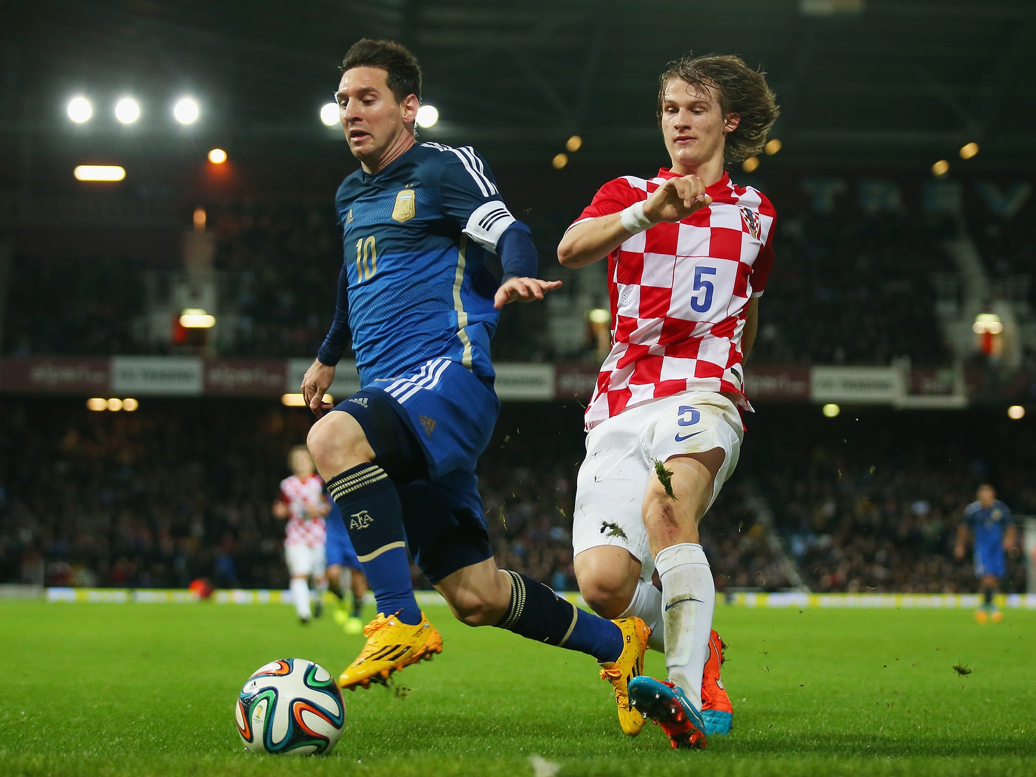 Lionel Messi at Upton Park