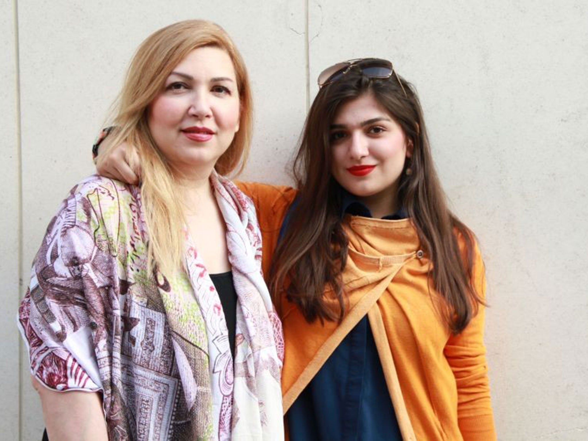 Ms Ghavami and her mother Susan