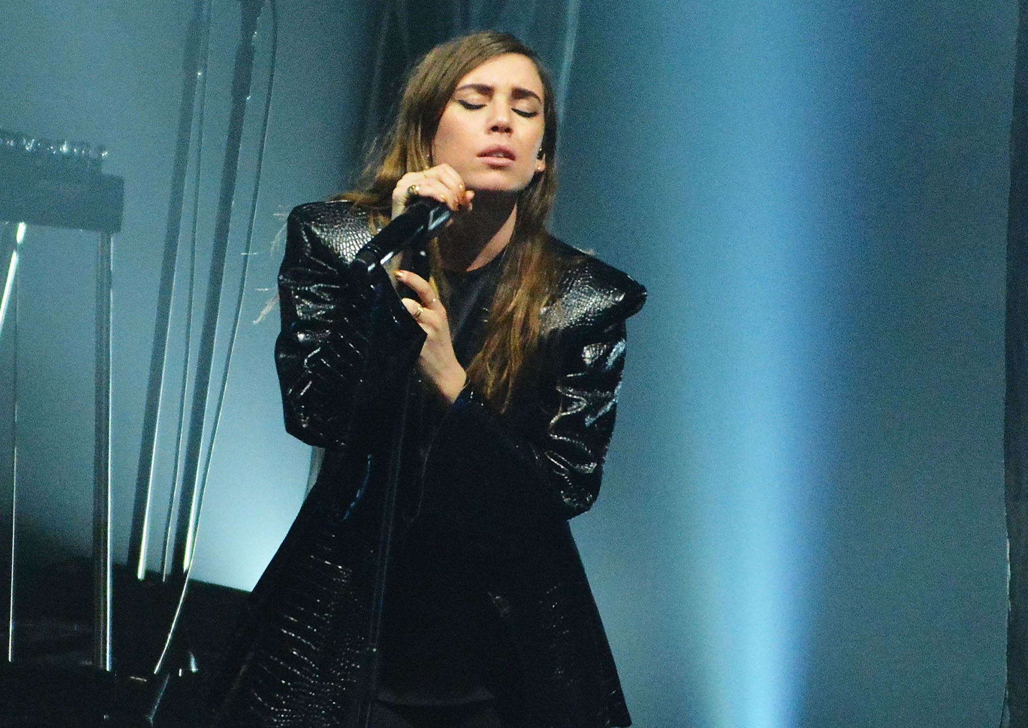 Lykke Li performing at Hammersmith Apollo