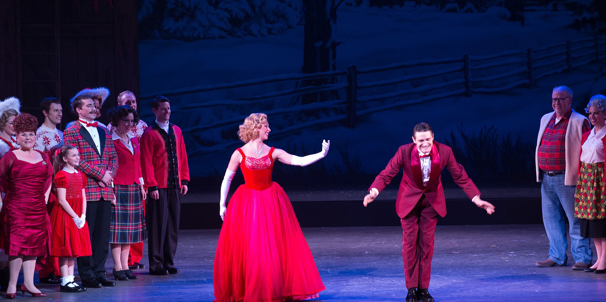 Irving Berlin's 'White Christmas' Opening Night, London