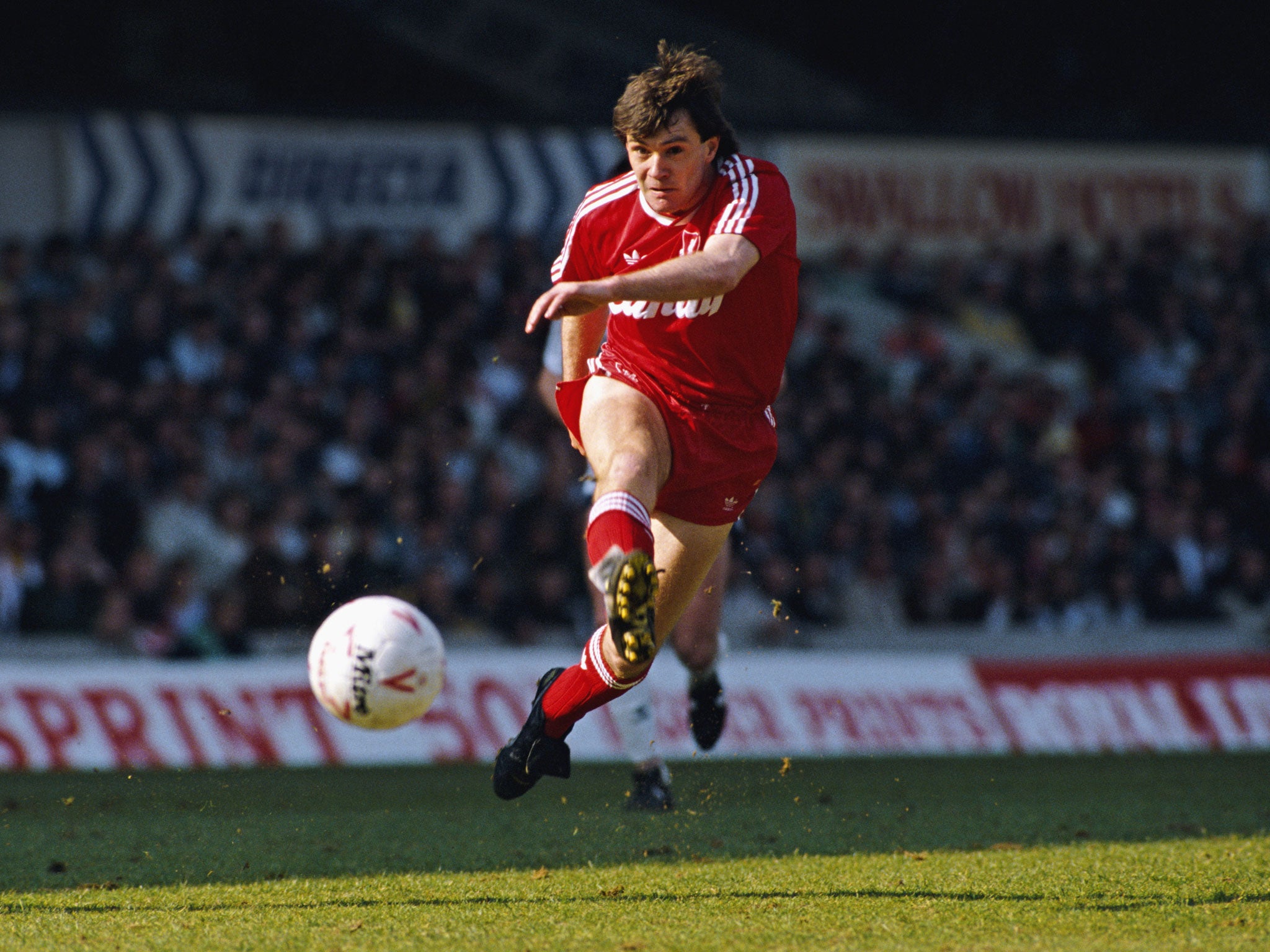 Ray Houghton won four major trophies in his five years at Anfield