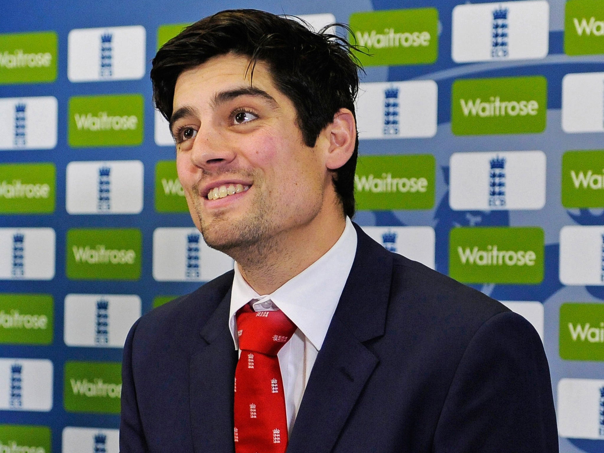 England captain Alastair Cook addresses the press at Lord’s on Friday