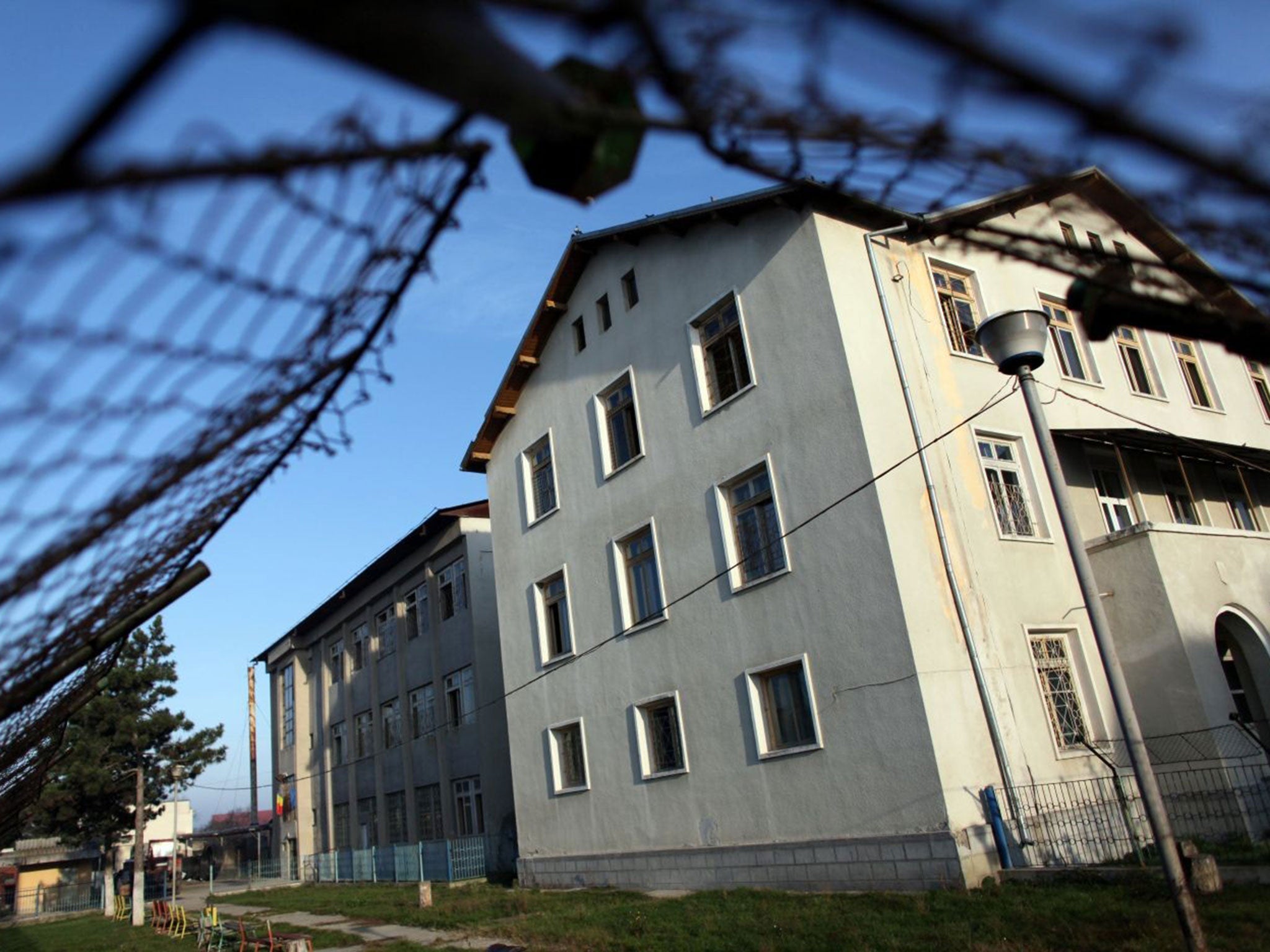 One of Romania's grim orphanages AFP/Getty