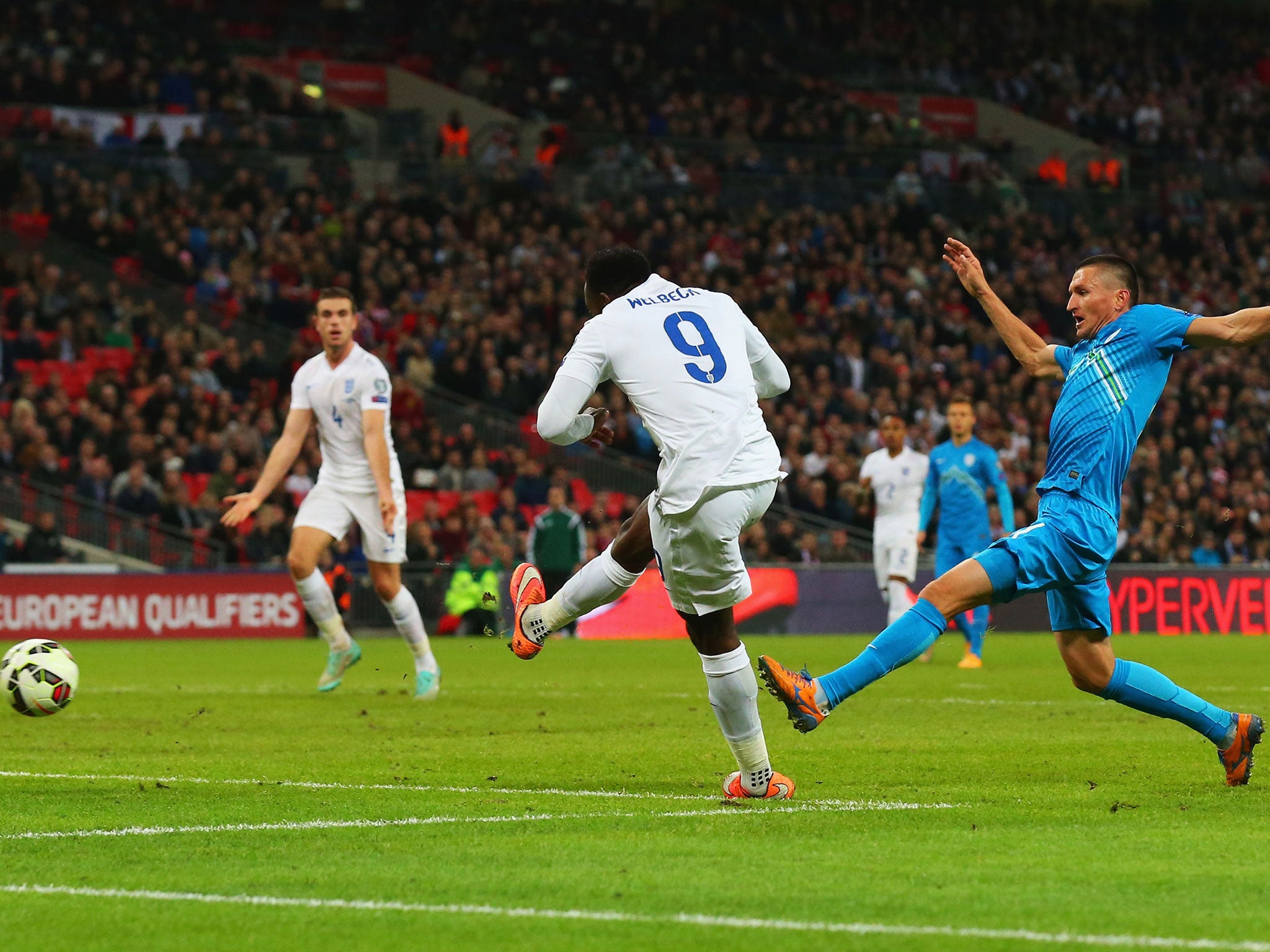 Welbeck's second was much more impressively worked