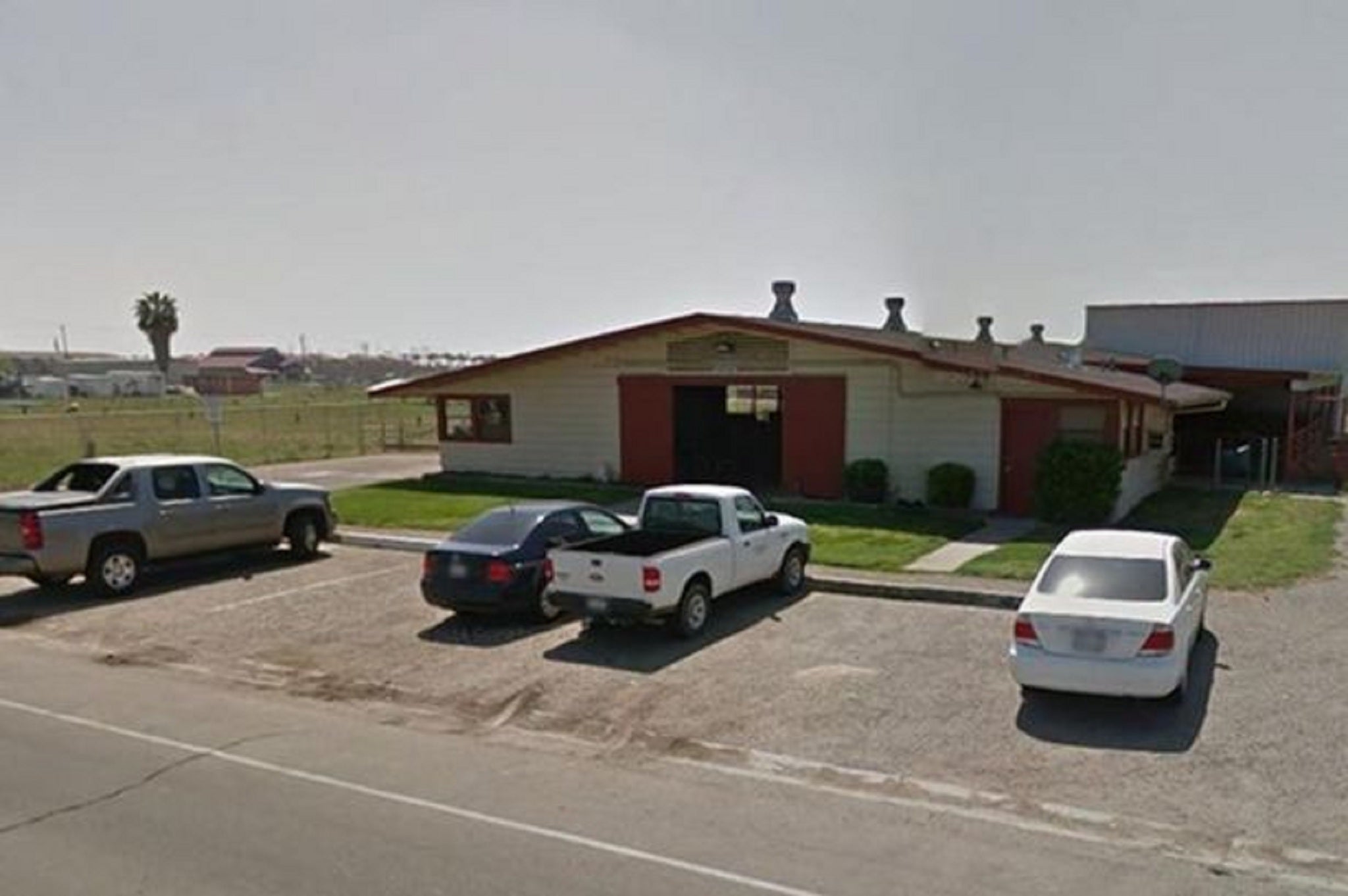 The 'Sheep Unit' barn at Fresno State University where the incident occurred