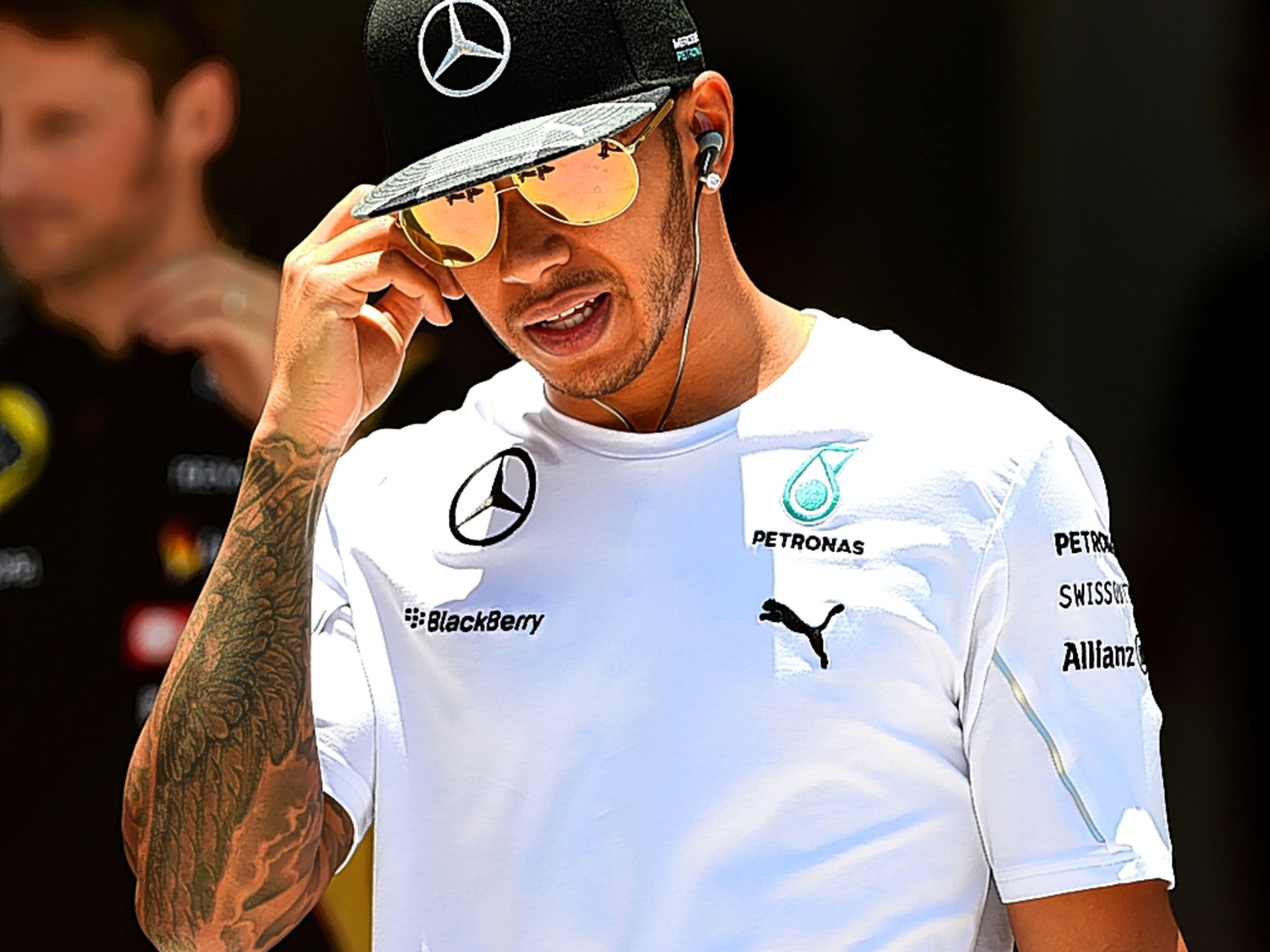 Britain’s Lewis Hamilton has been resting away from the paddock ahead of the title decider