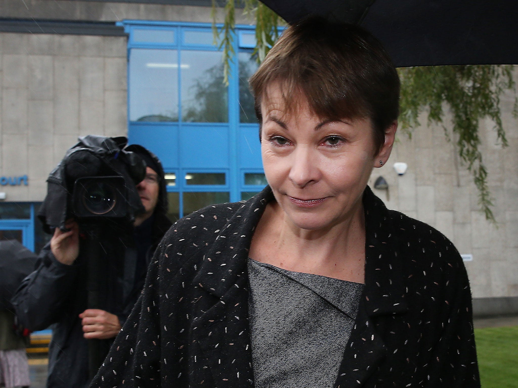 Green Party Member of Parliament Caroline Lucas