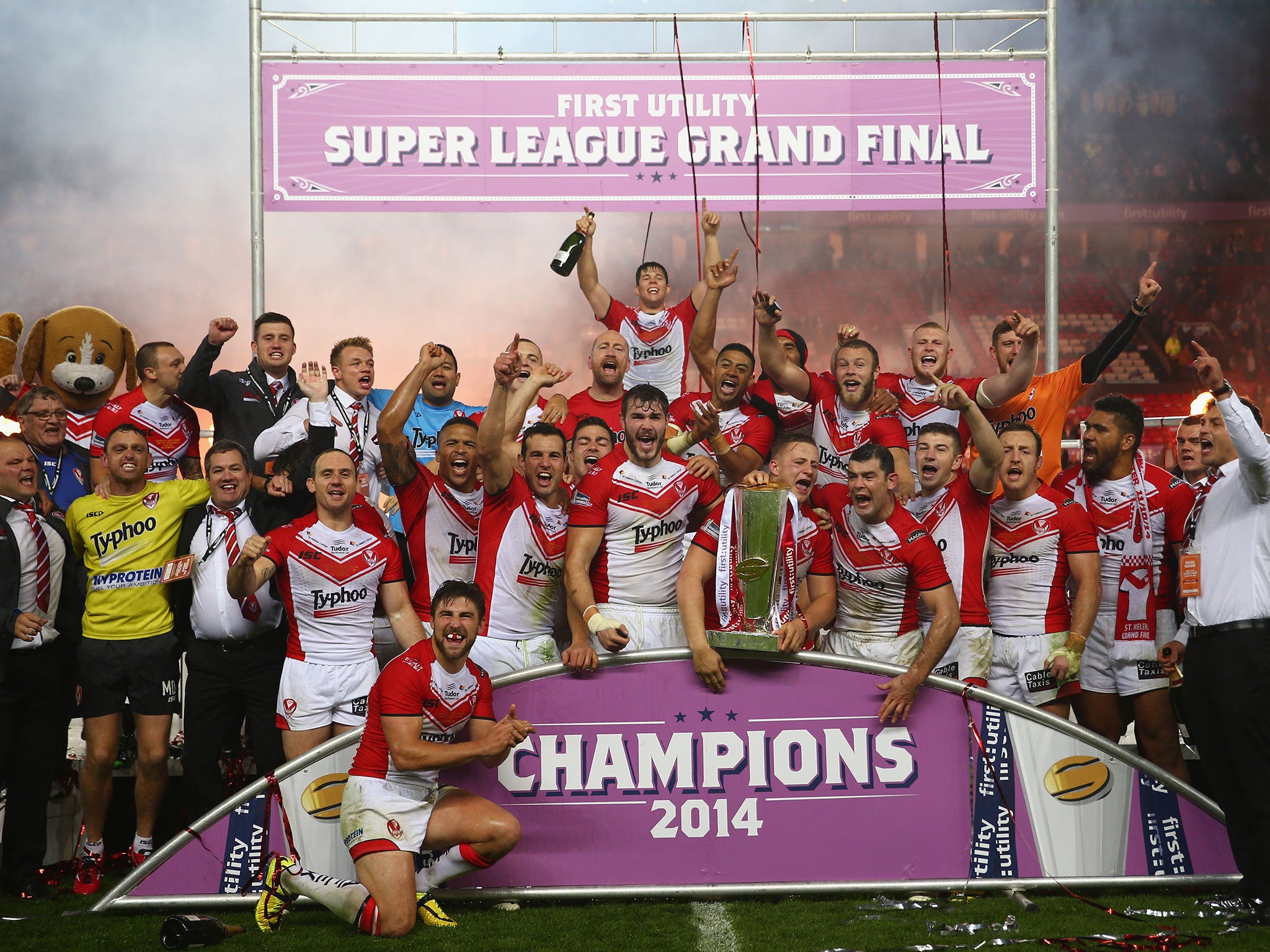 Super League champions St Helens