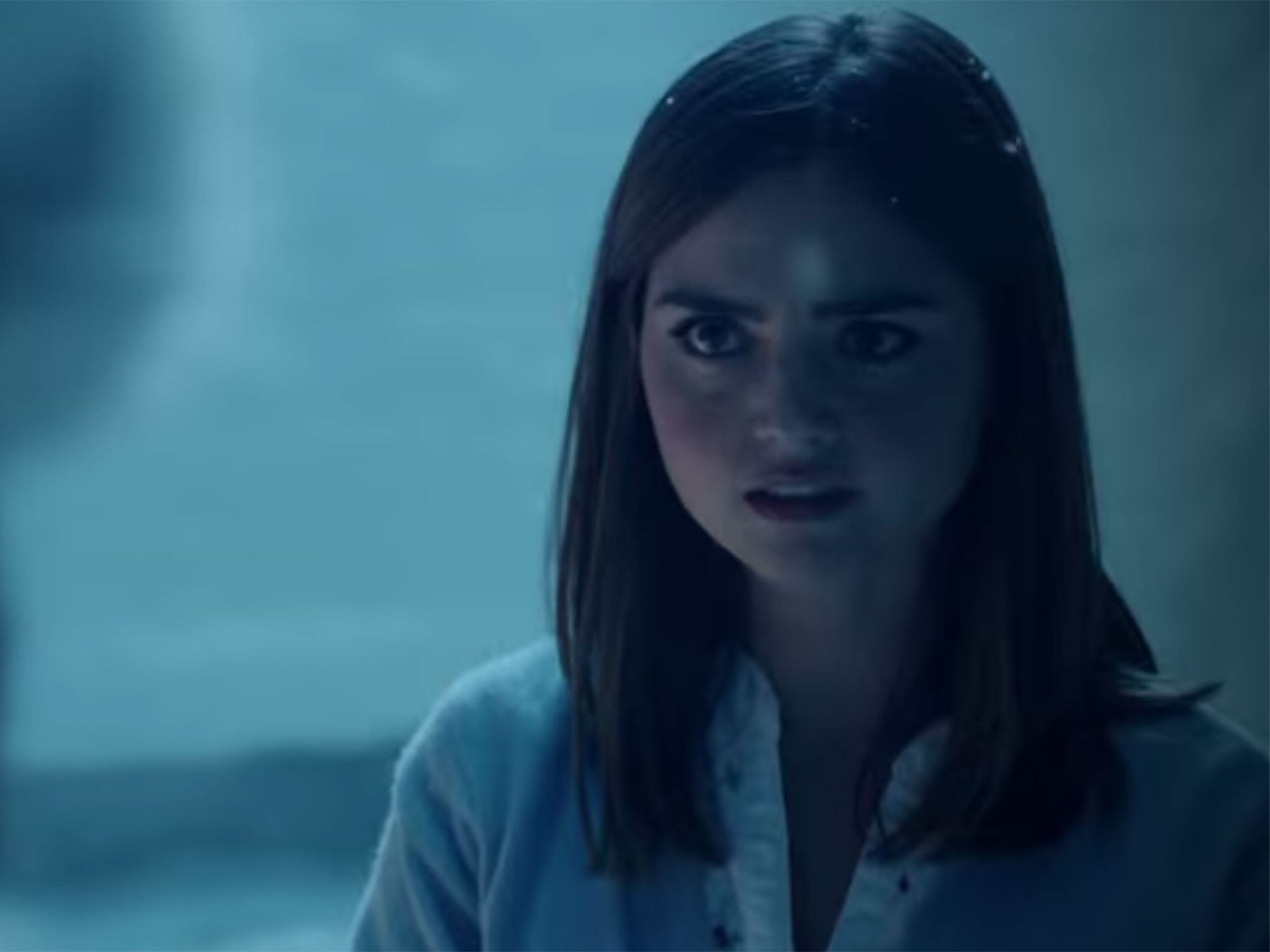 Jenna Coleman as Clara Oswald in the Doctor Who Christmas special