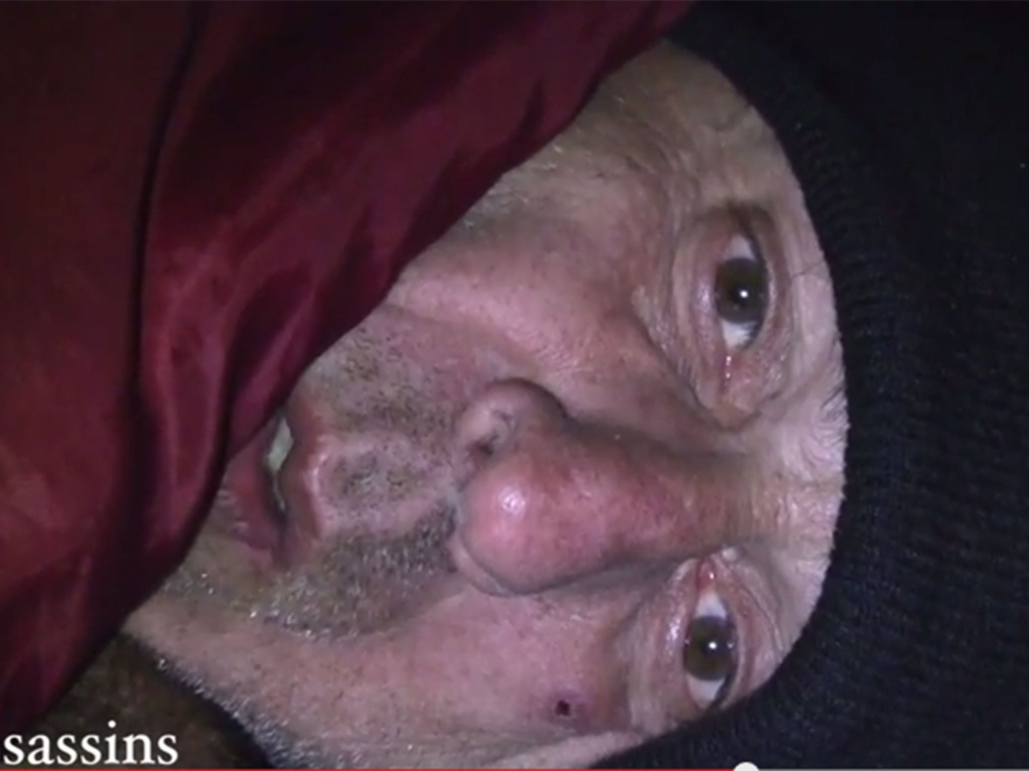 Sandy says he ended up homeless after joining a religious group