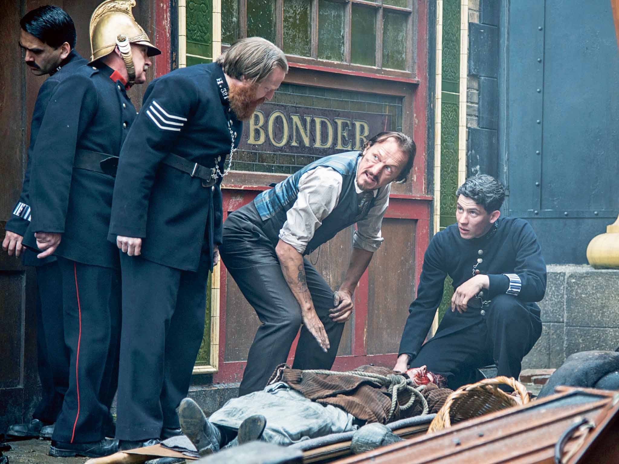 Flynn as Sergeant Bennet Drake in 'Ripper Street'