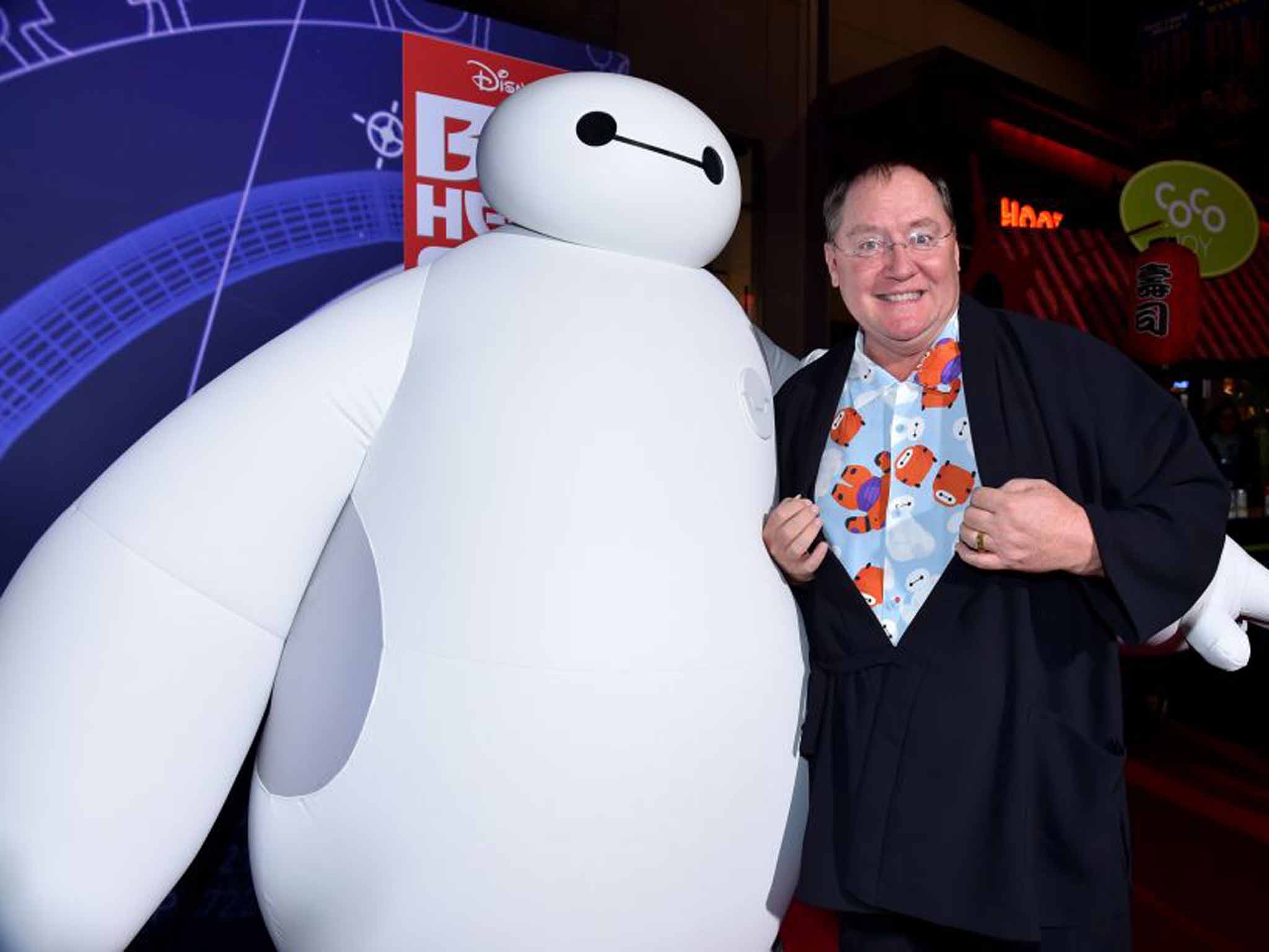 The company has previously hinted that robotic versions of its iconic characters could roam theme parks in the future