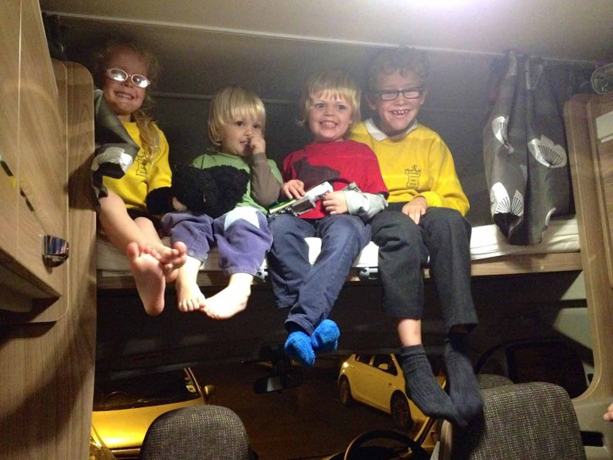 On the road during the Face2Facebook Project