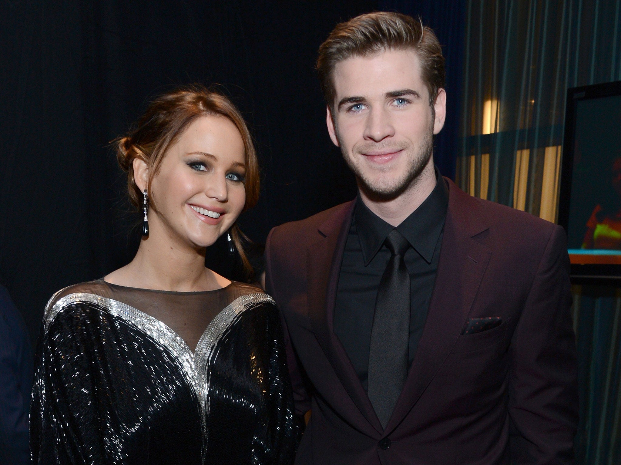 Jennifer Lawrence and Liam Hemsworth are Hunger Games co-stars and best friends