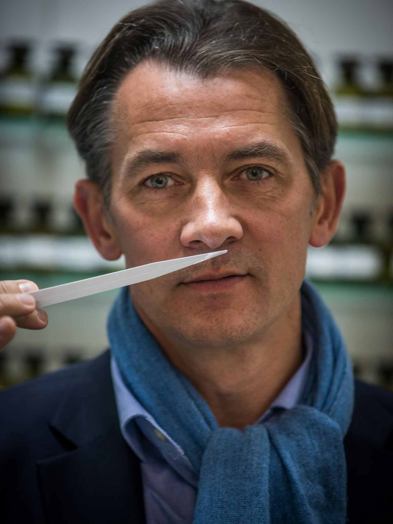 Perfumer Thomas Fontaine