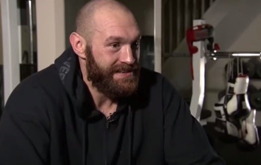 Tyson Fury speaks to Steve Lillis