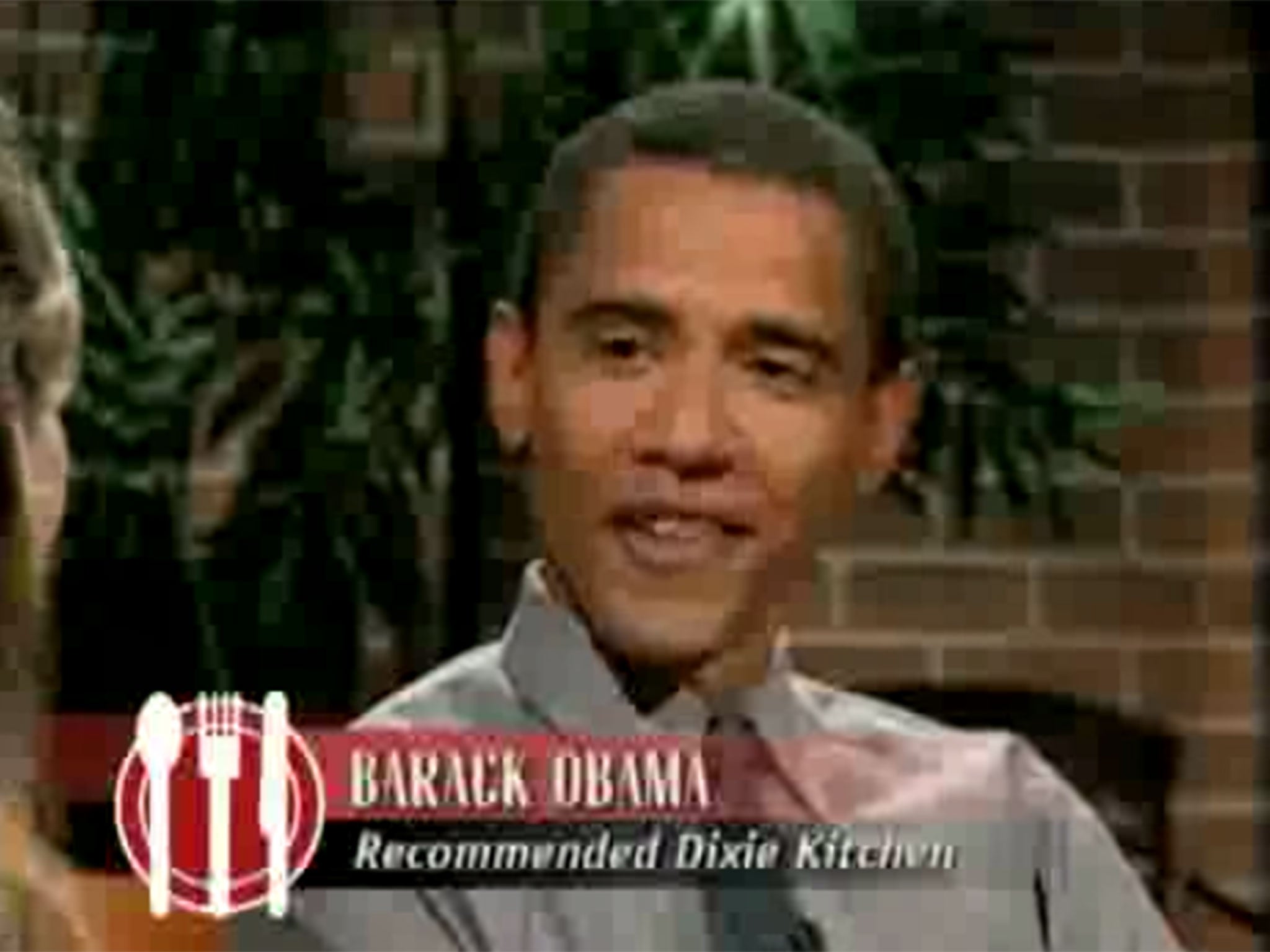 Barack Obama on his favourite Chicago restaurant.