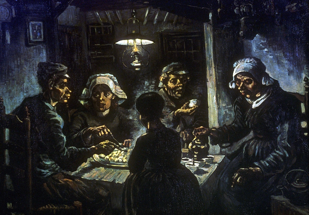 'The Potato Eaters' by Vincent Van Gogh