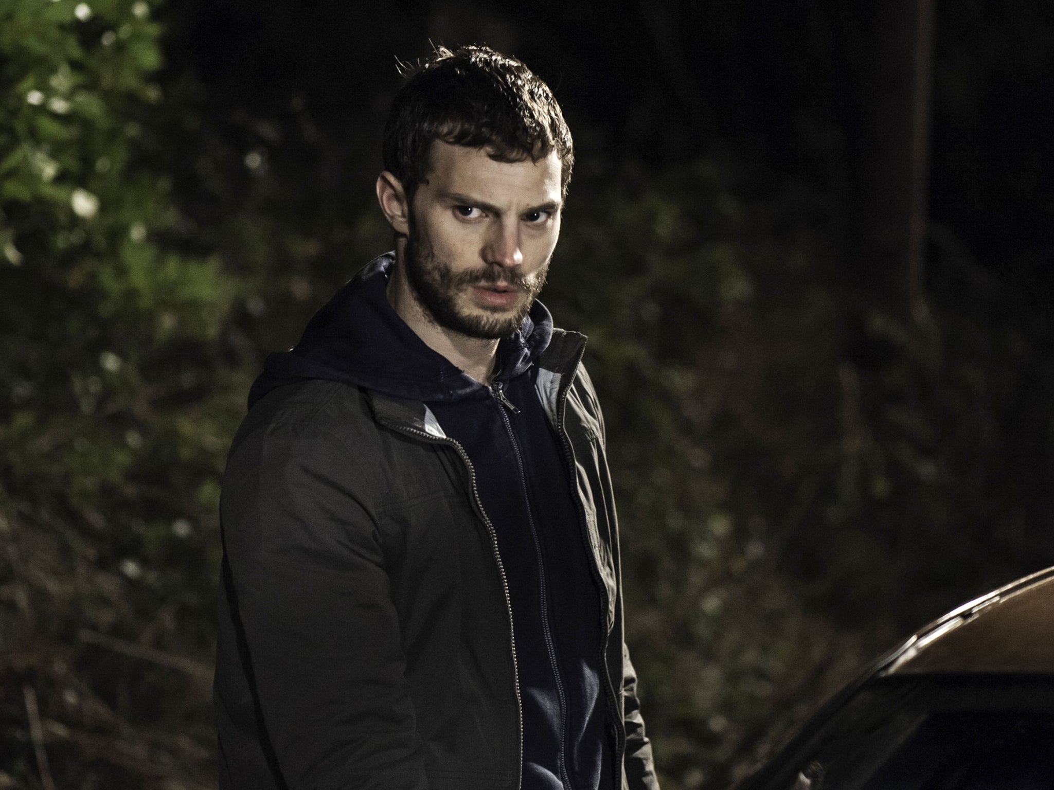 Jamie Dornan as serial killer Paul Spector in The Fall