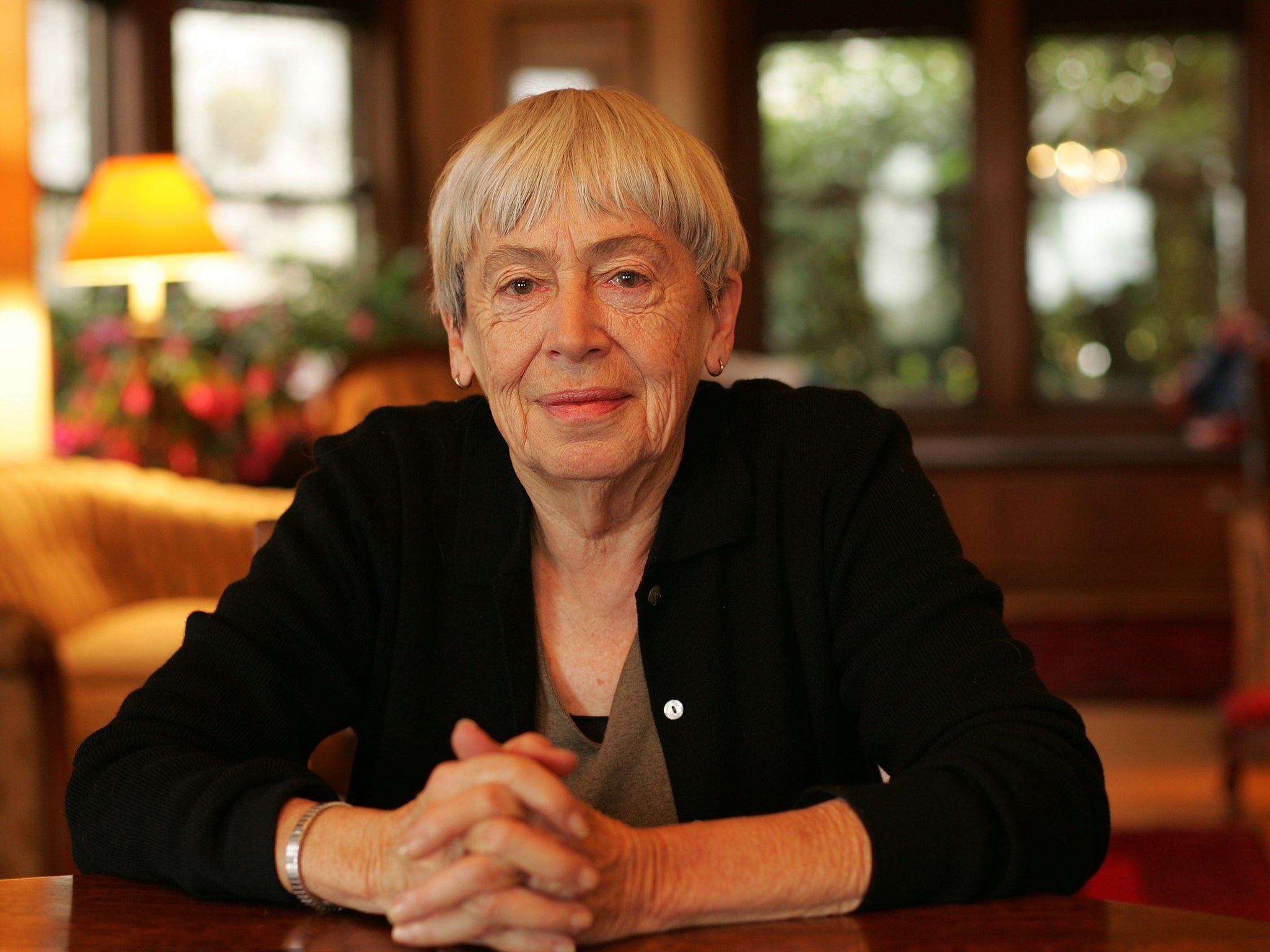 Ursula K Le Guin at her home in Portland, Oregon