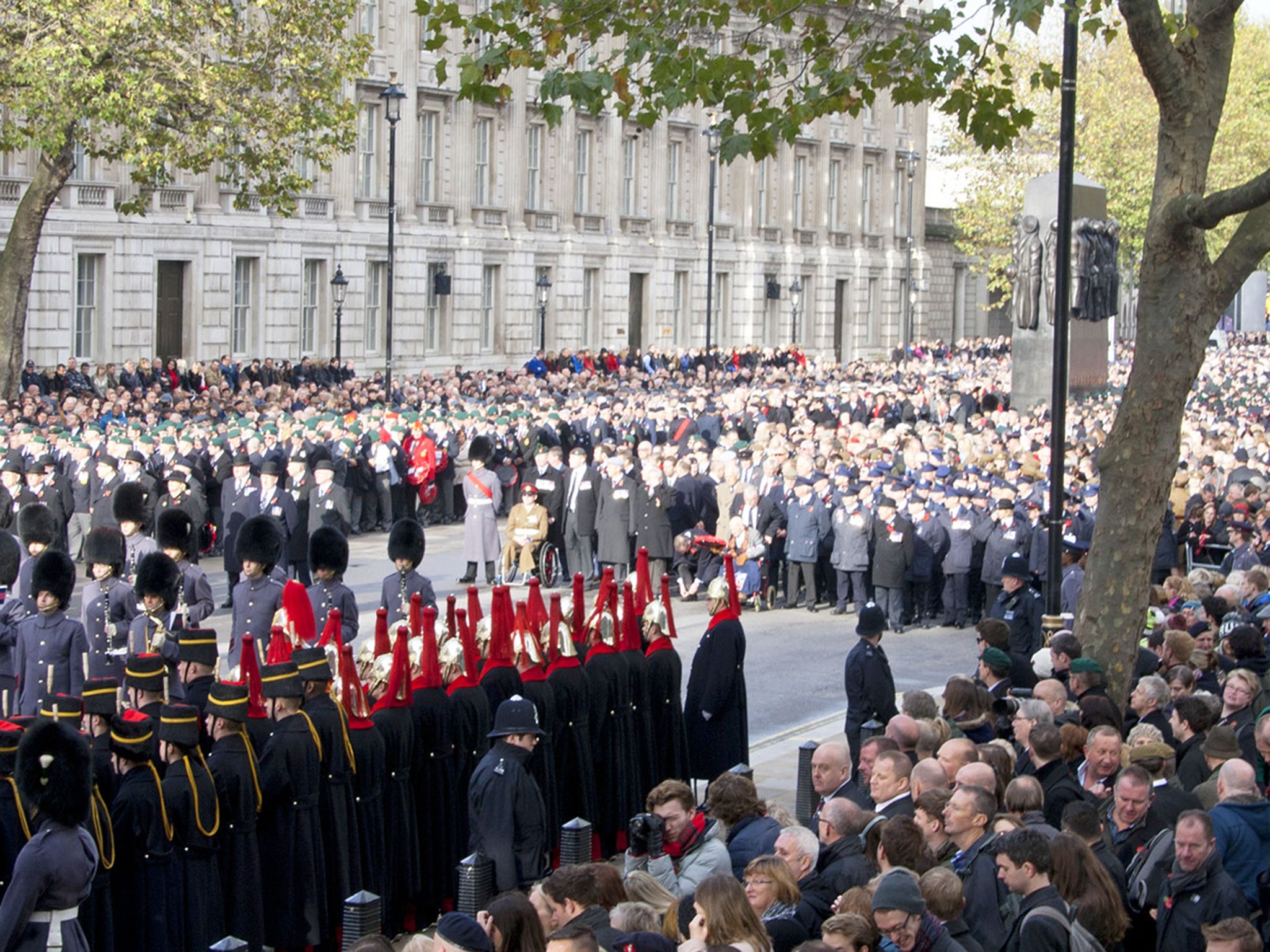 The gun is understood to have been discharged at the end of a talk