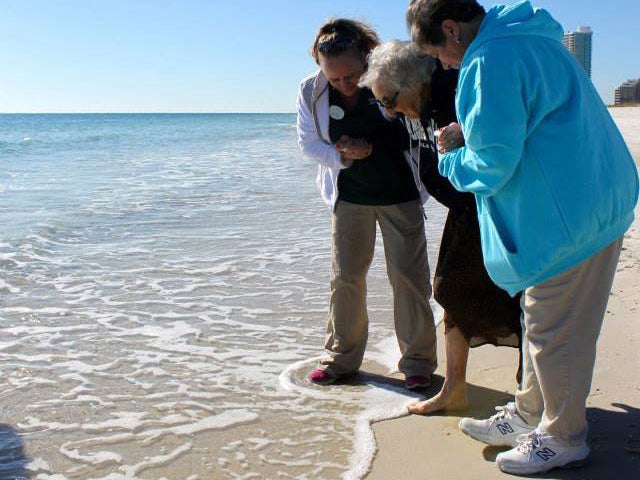 Ruby Holt had never been able to afford a trip to the sea