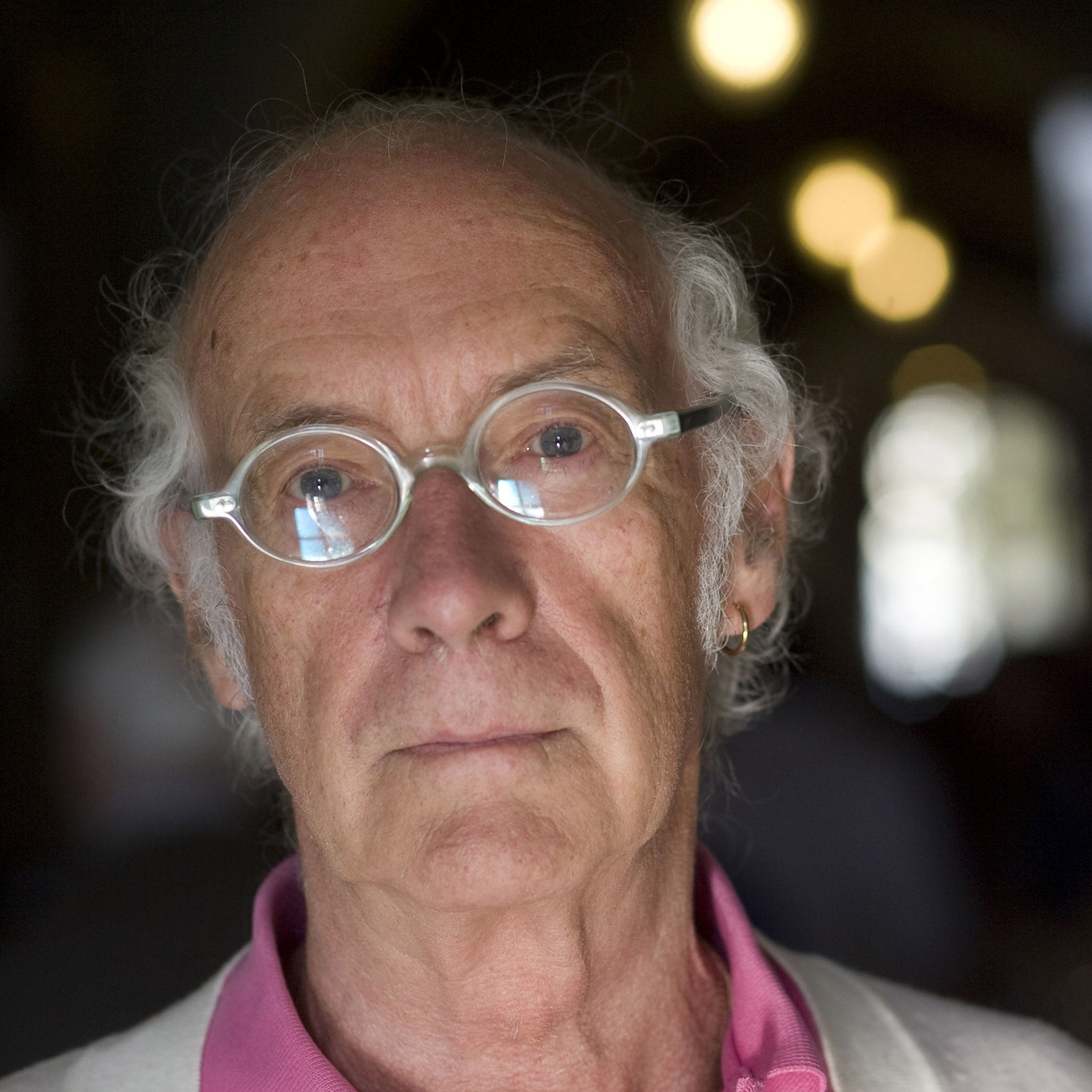 Poet Roger McGough at Cheltenham Literary festival