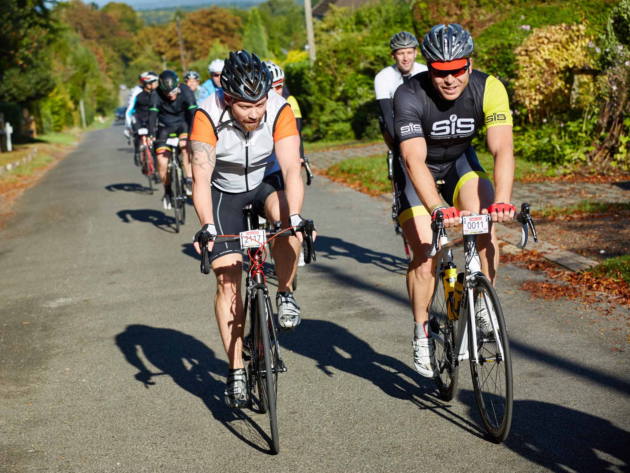 'Before a big ride, eat a meal two hours or so before, to allow you to digest and process it, and without being crude, try to get to the toilet before.'