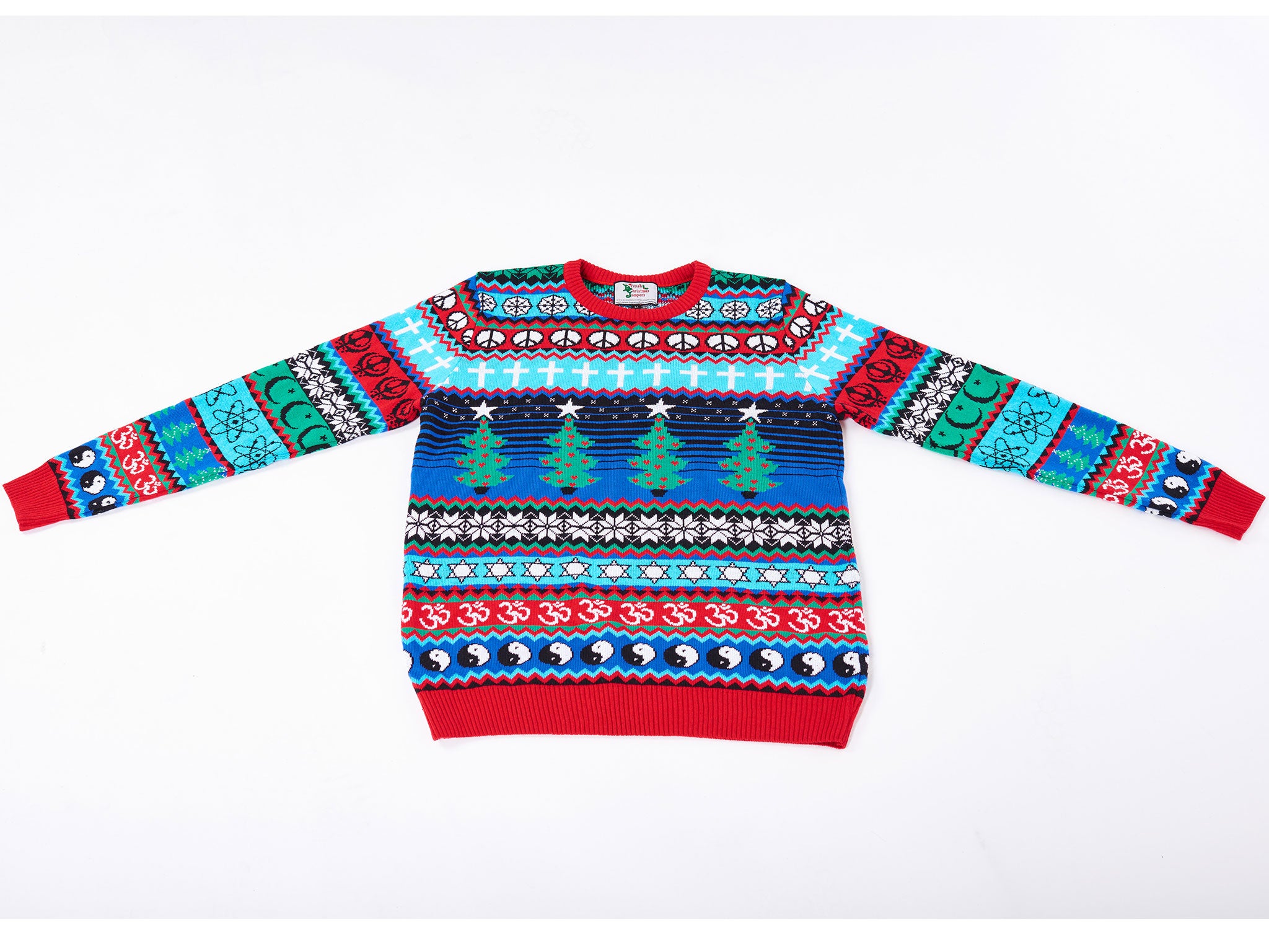 A social-media consultancy came up with the idea of a multicultural Christmas jumper to create publicity for the company