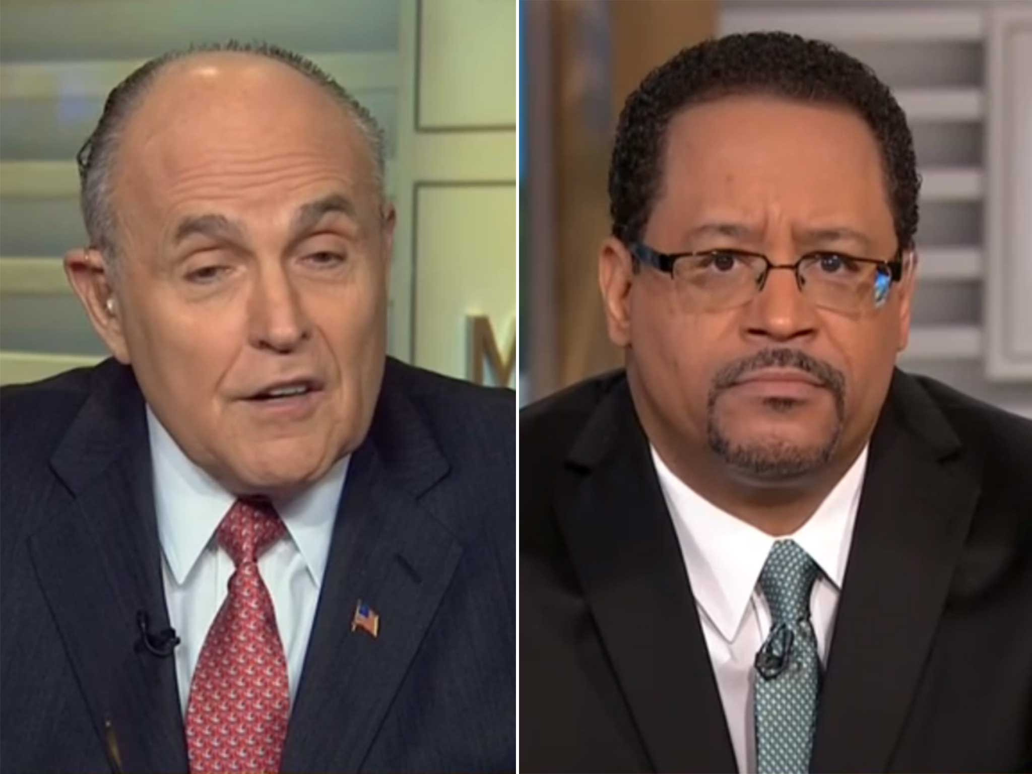 Rudy Giuliani squares up to Georgetown professor Michael Eric Dyson