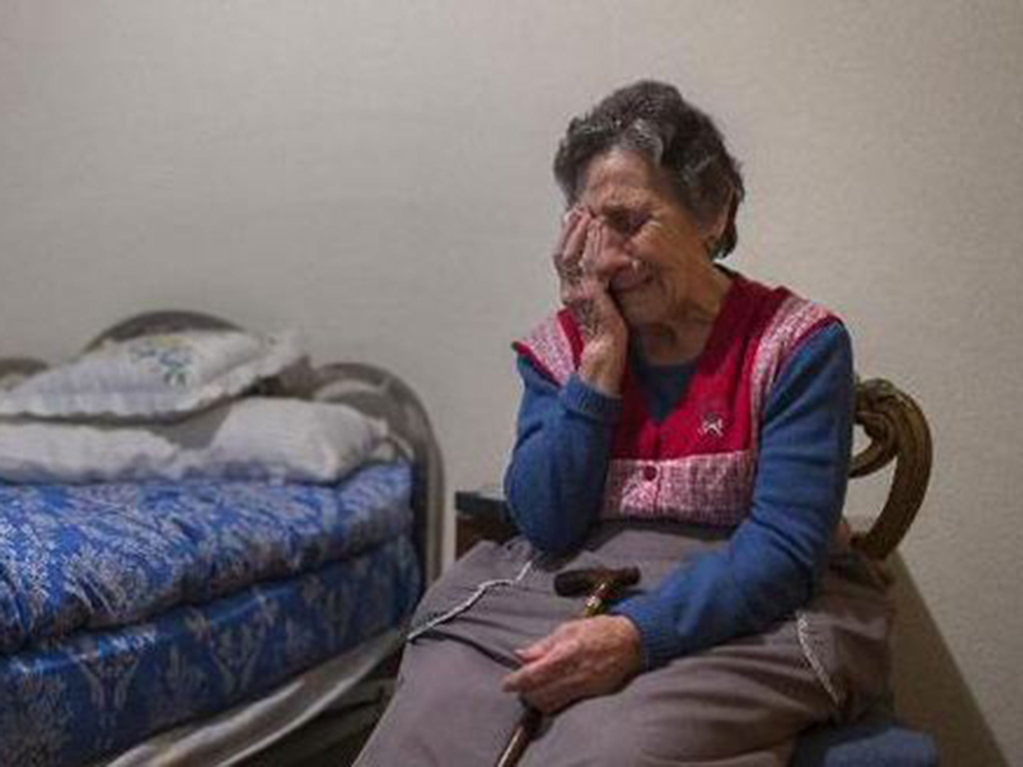 Rayo Vallecano organised a flat for evicted 85-year-old Carmen Ayuso