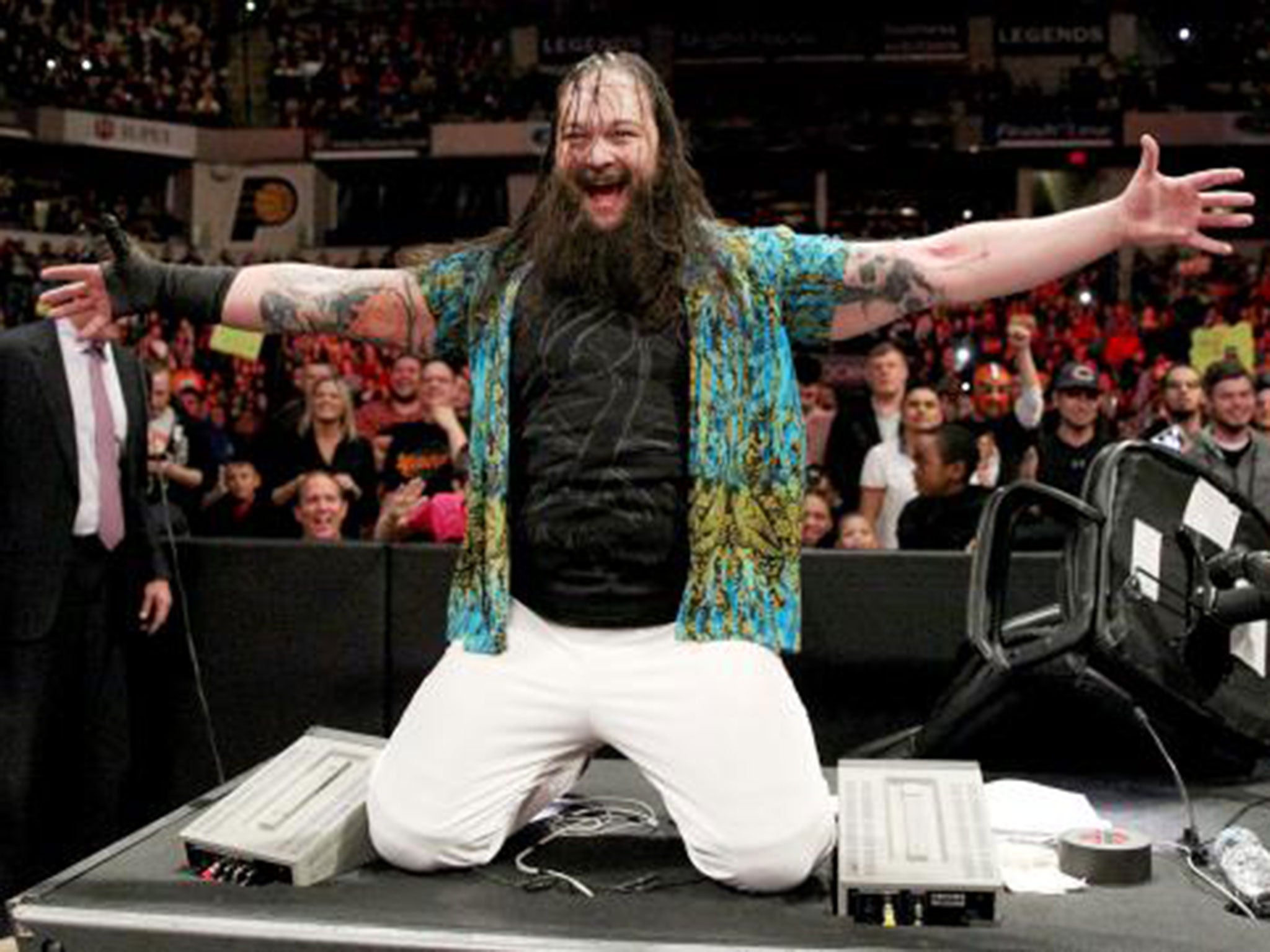 Bray Wyatt appeared to take out Dean Ambrose for the second night in a row