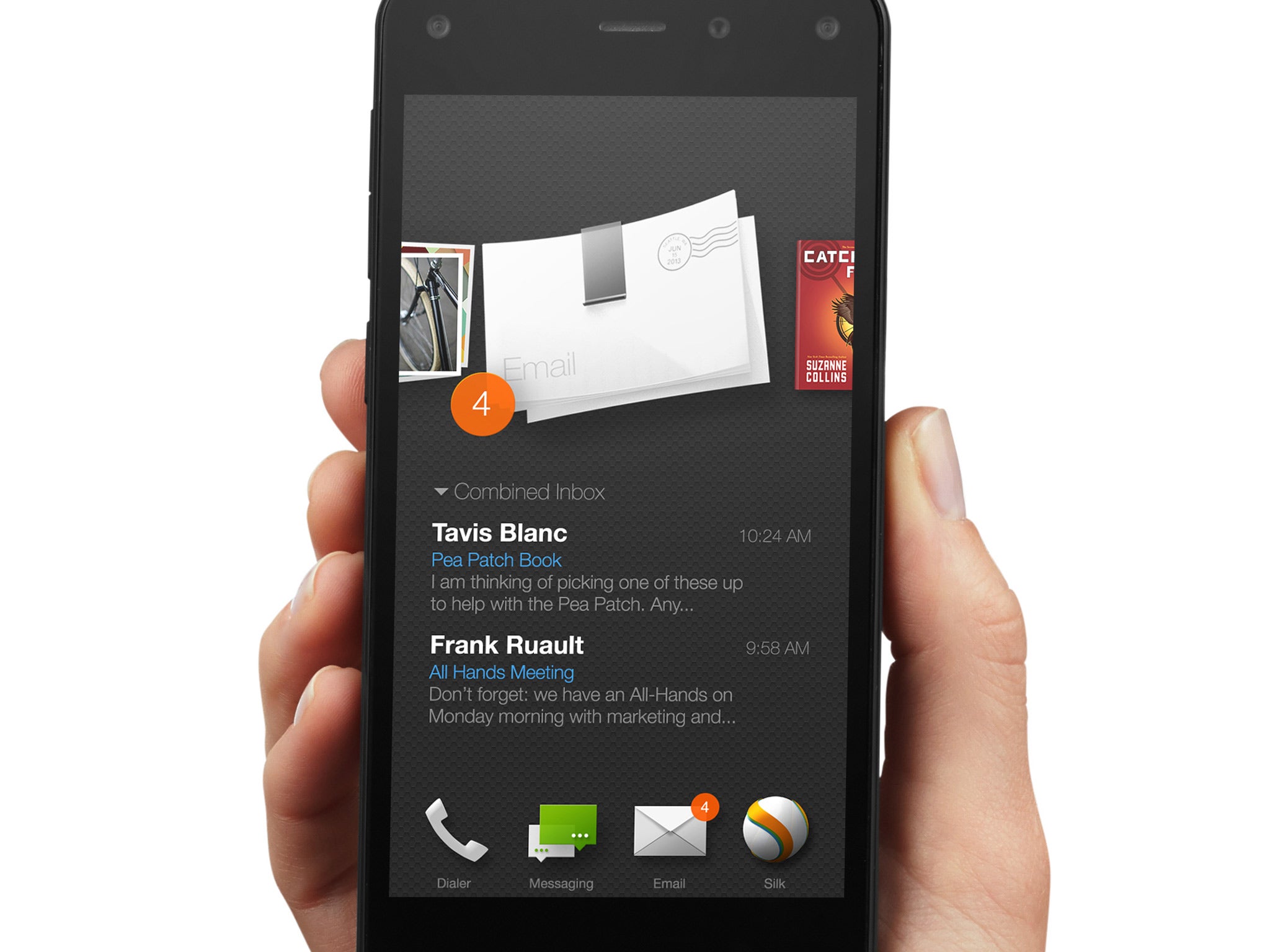 Getting there: Amazon's Fire phone is filled with neat features, but still needs some work