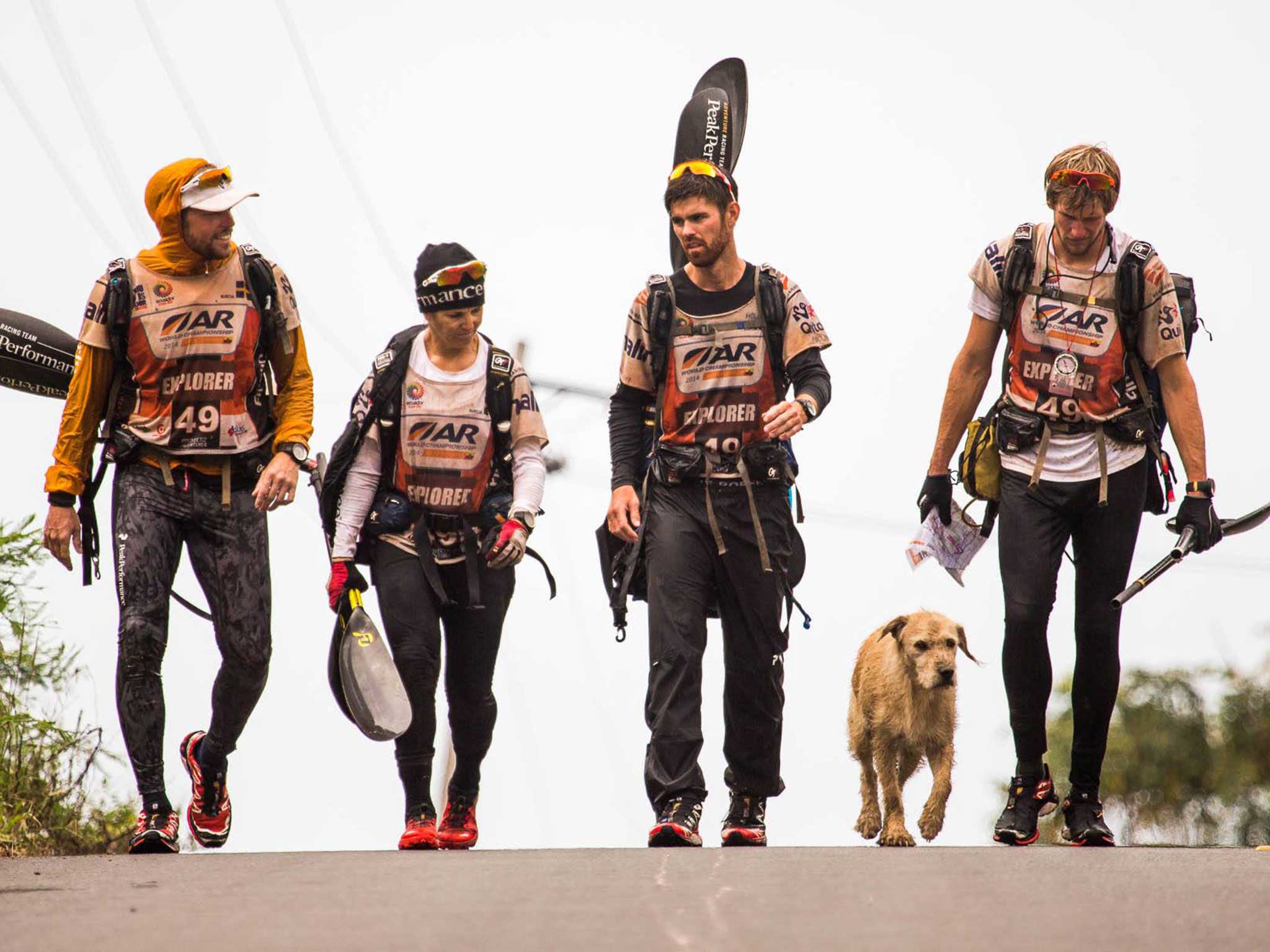 The full team, Mikael Lindnord, Simon Niemi, Staffan Bjorklund, Karen Lundgren and Arthur