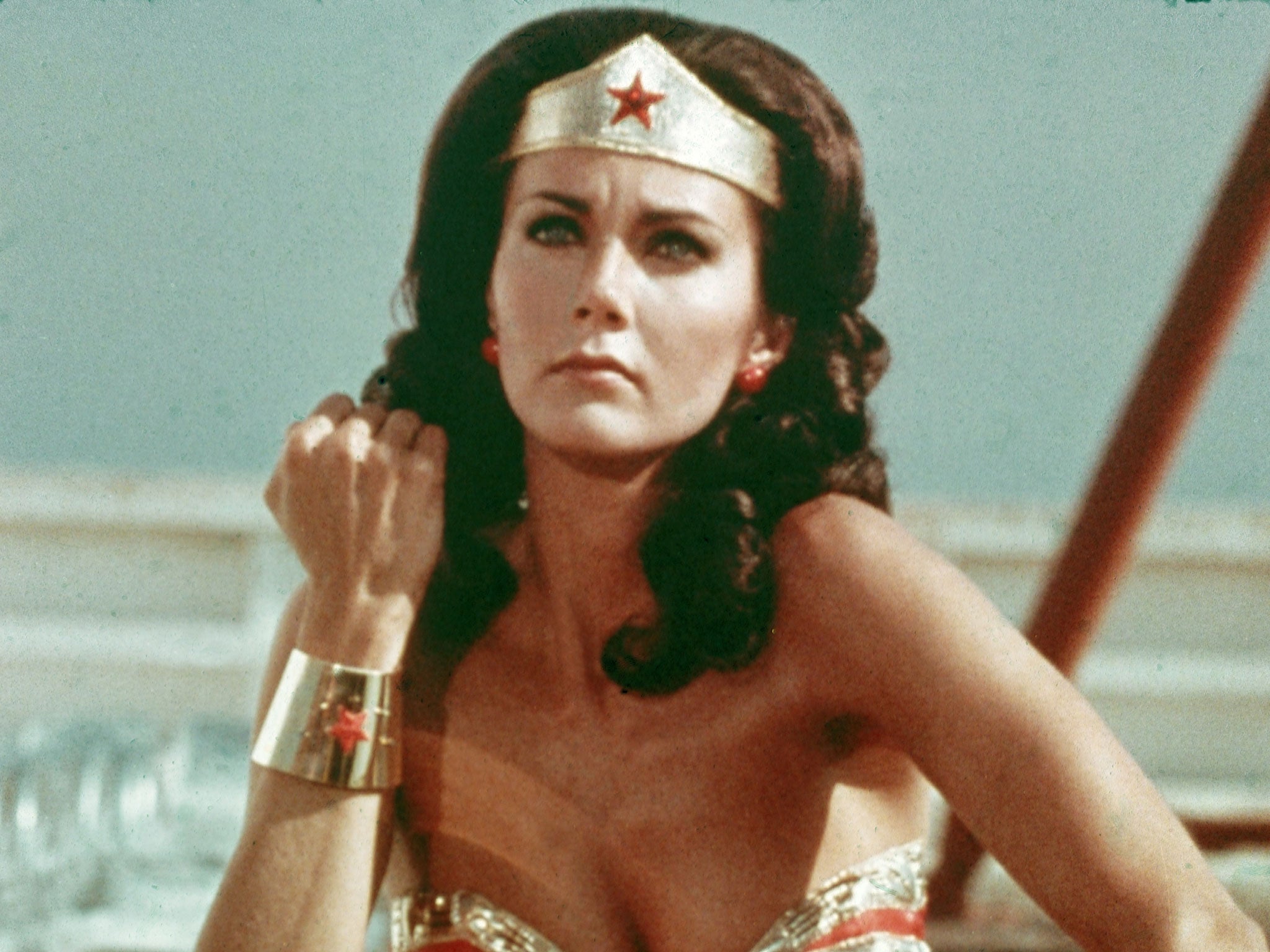 Wonder Woman in the TV series was played by Lynda Carter