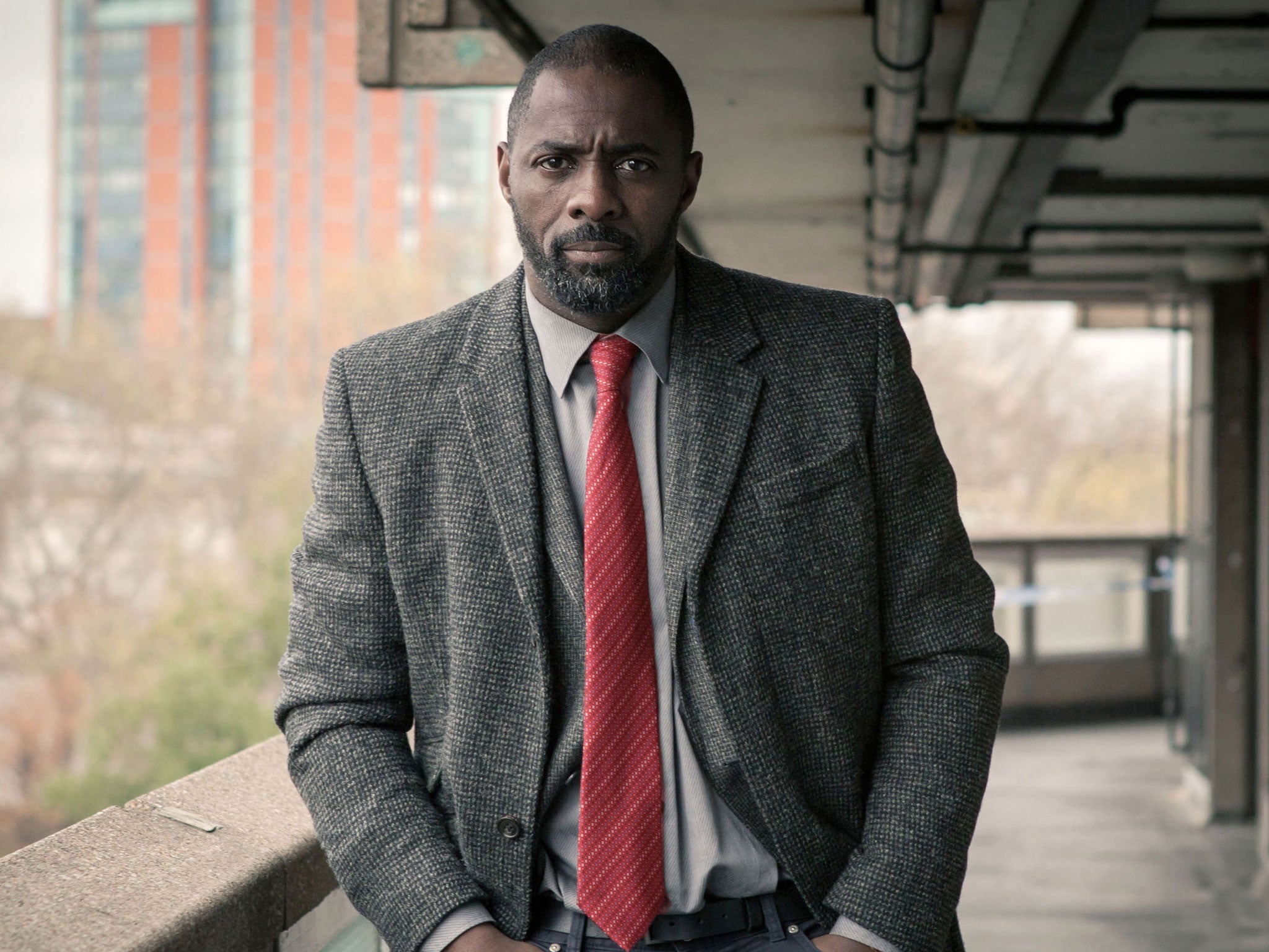 Idris Elba, seen here in Luther, is a major contender to play James Bond