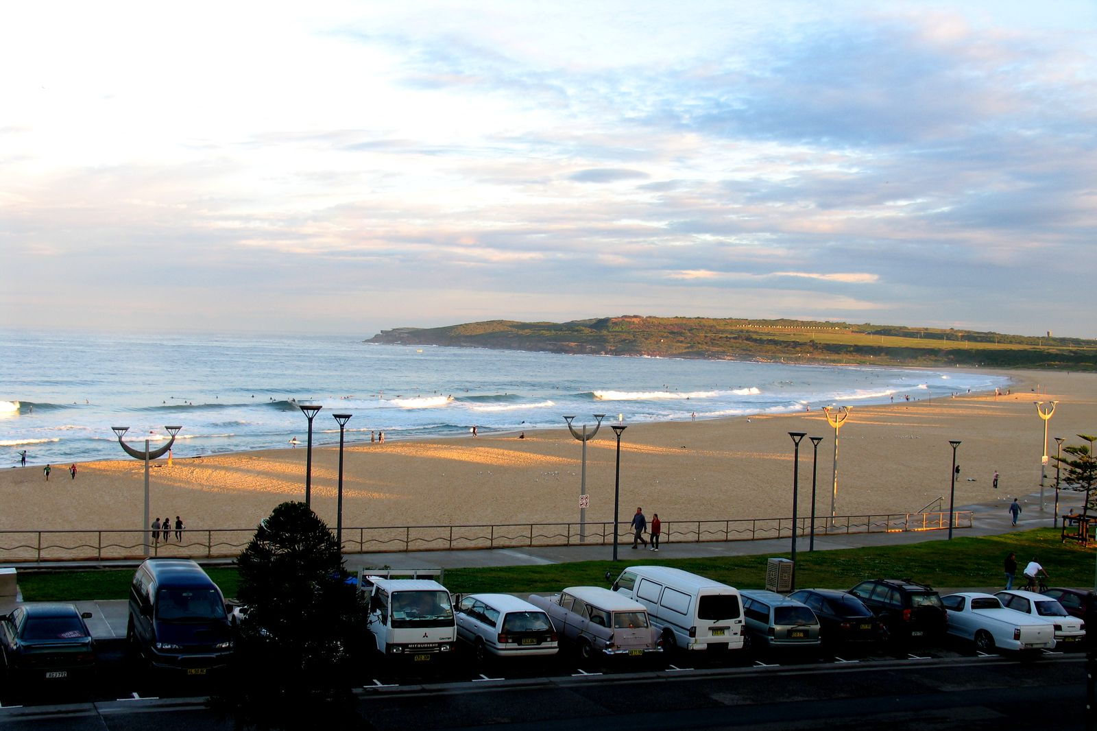 South Maroubra Beach in New South Wales where the body was discovered.