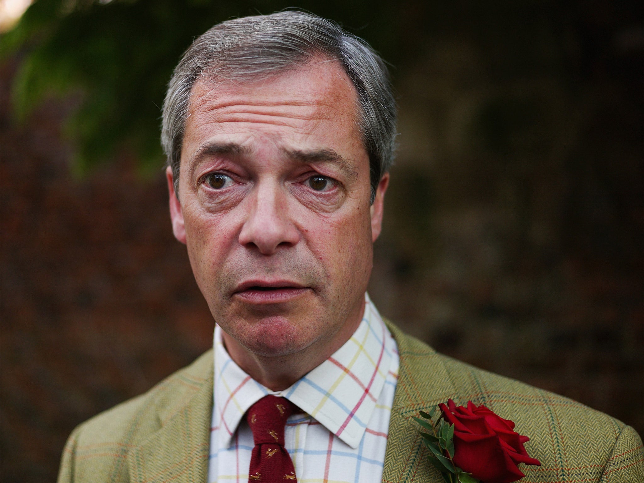 Farage used the event to tailor his points to a younger audience