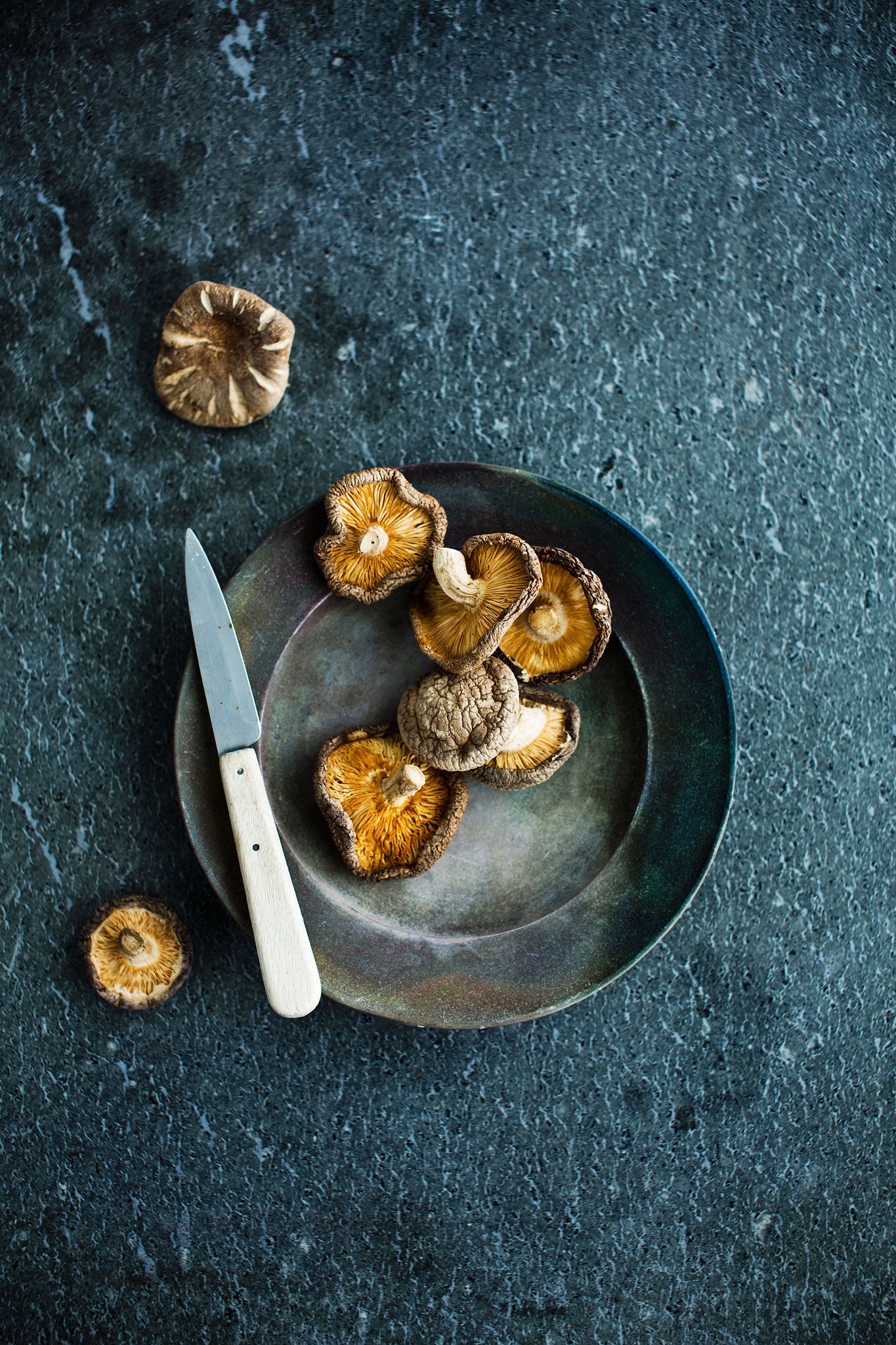 Once dried, shiitake take on an intensity of depth and flavour that is simply delicious