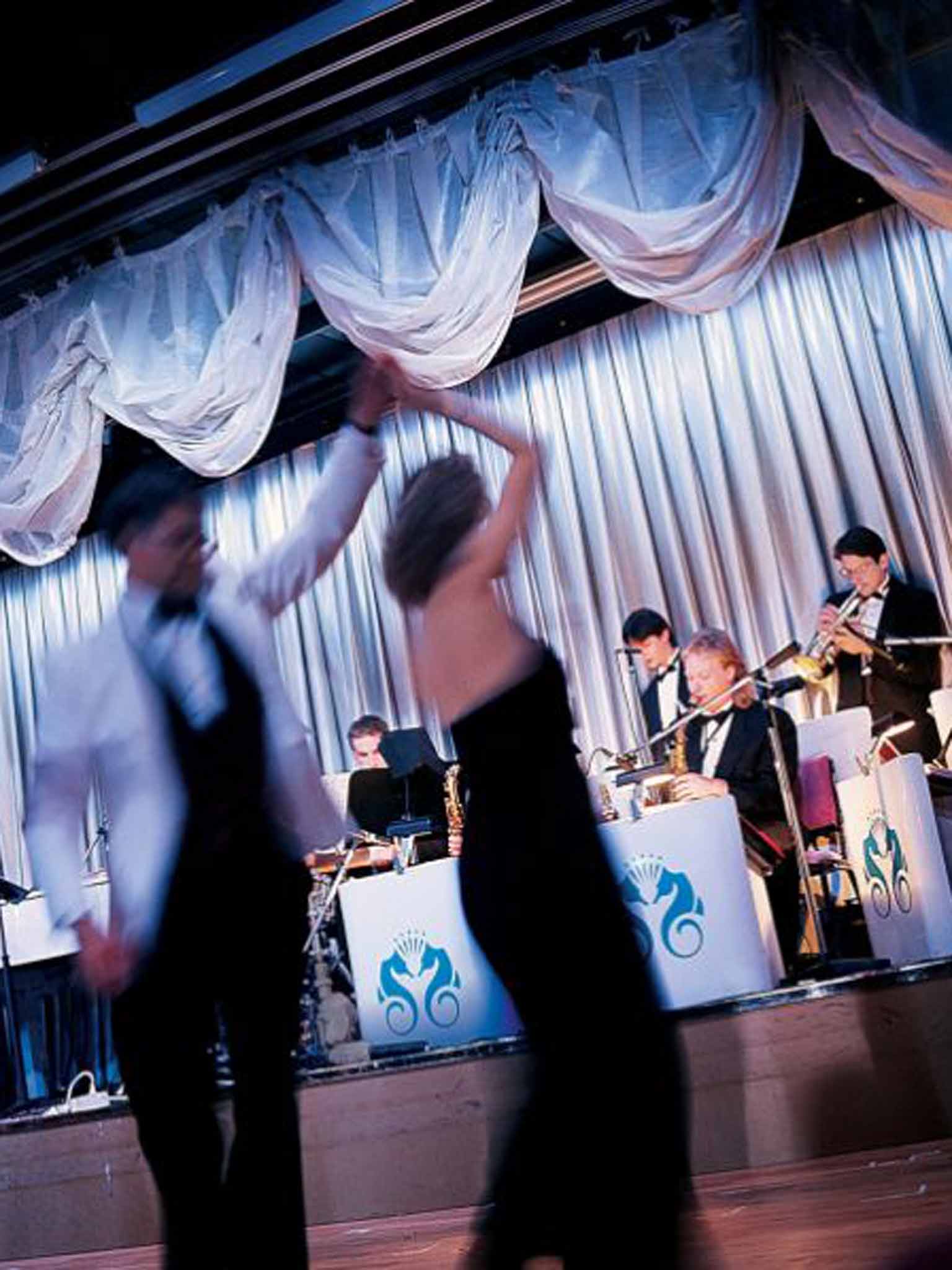 Step ahead: Ballroom dancing on board a Crystal Cruises ship