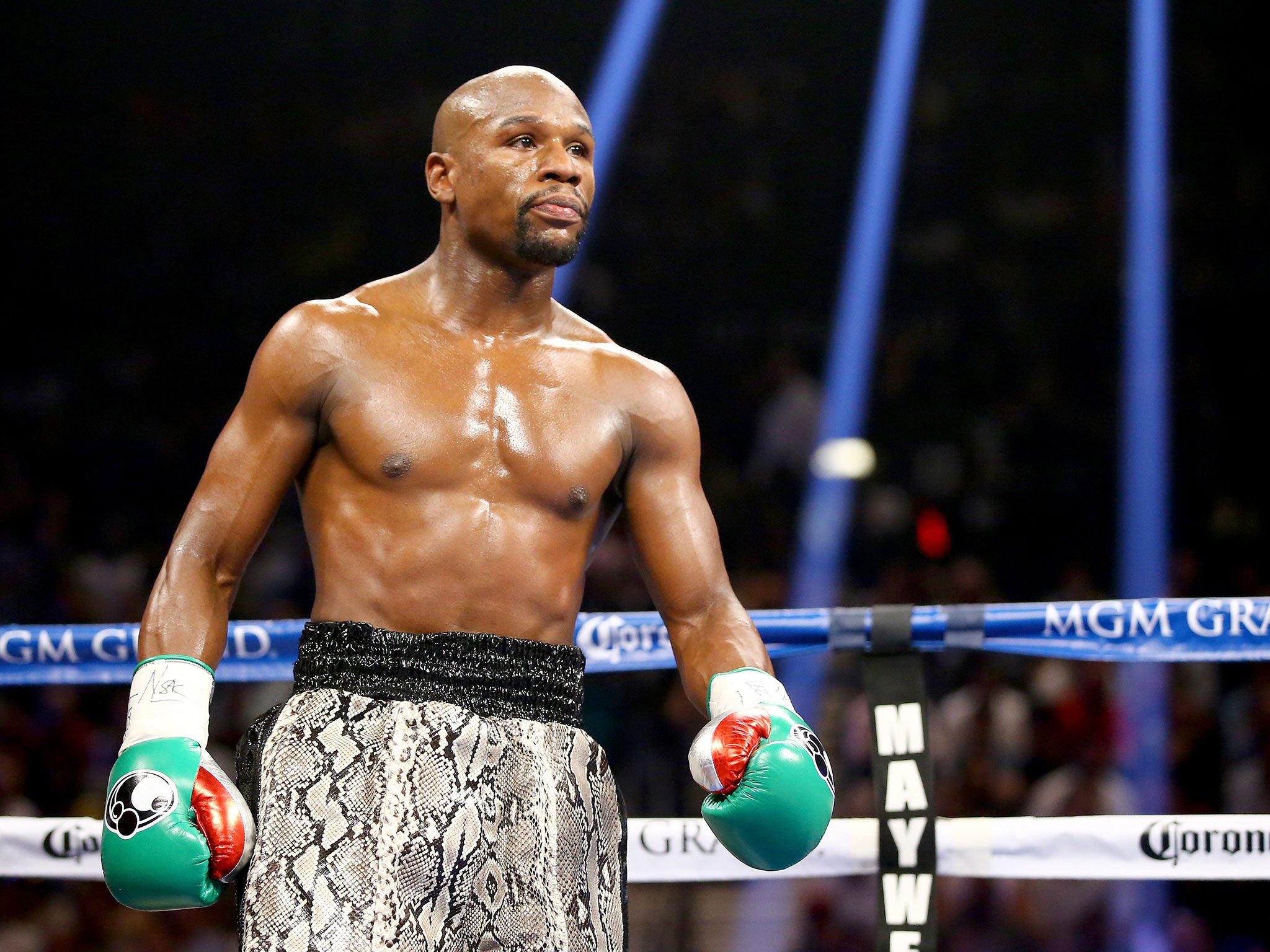 Floyd Mayweather is still unbeaten after 47 fights