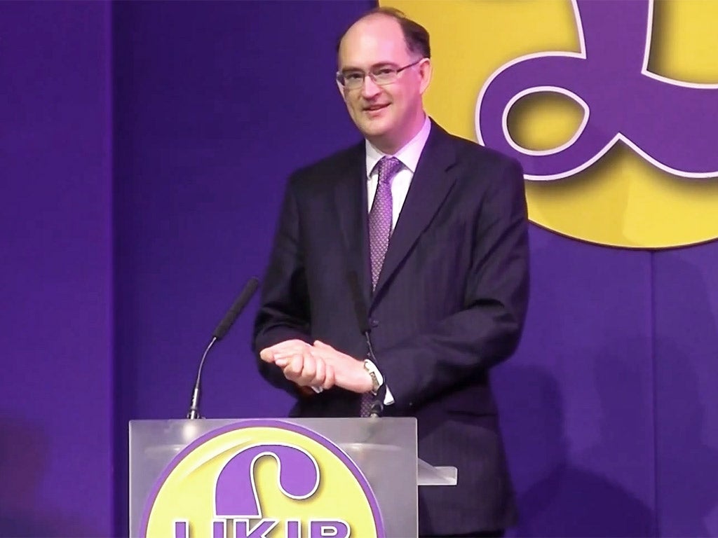 Roger Bird, former Ukip general secretary