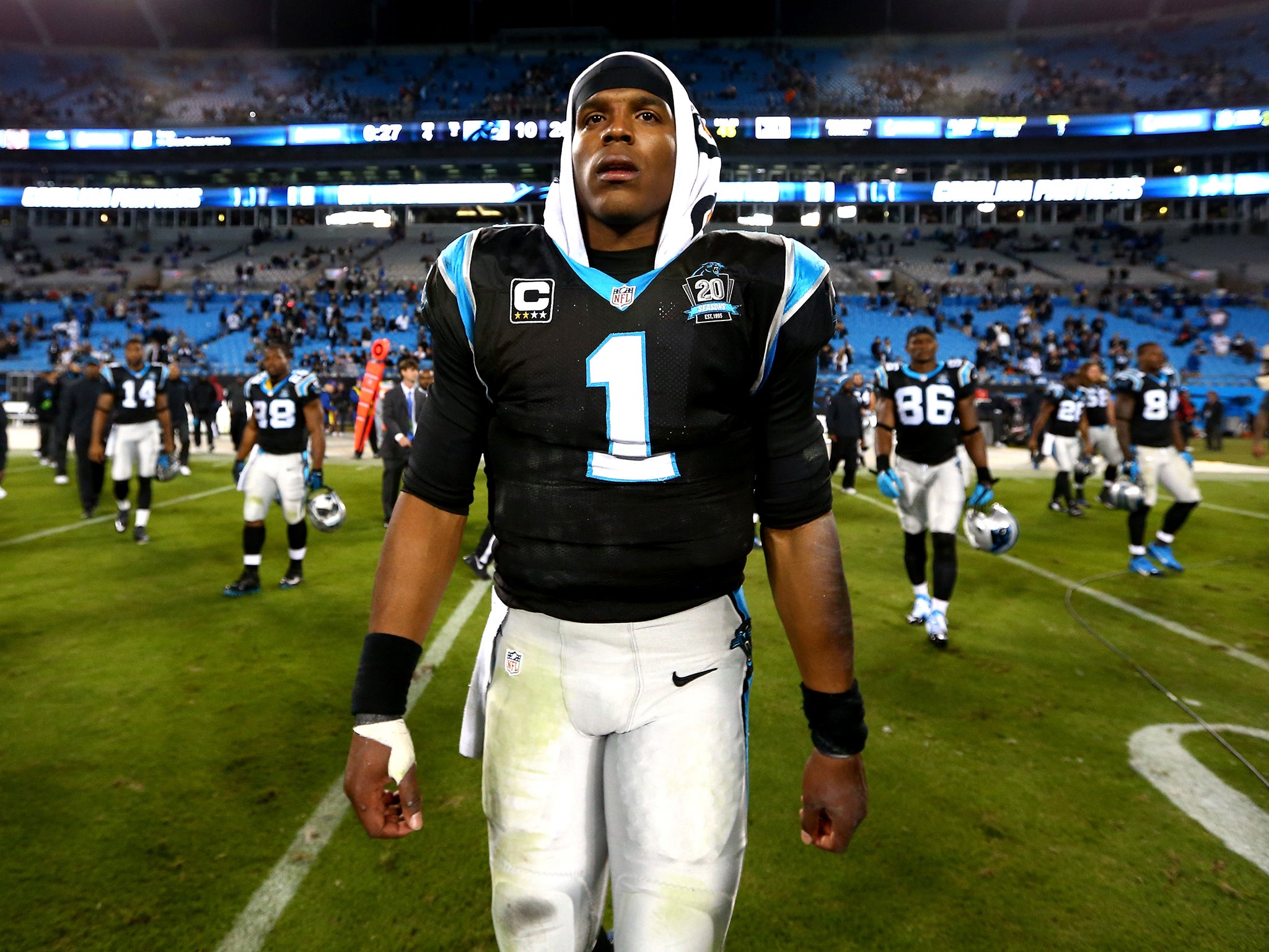 Cam Newton of the Carolina Panthers.