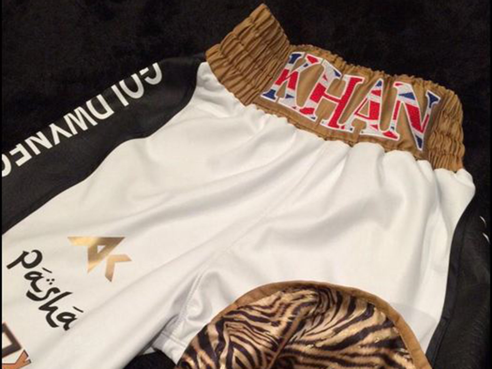 The 24-carat gold shorts